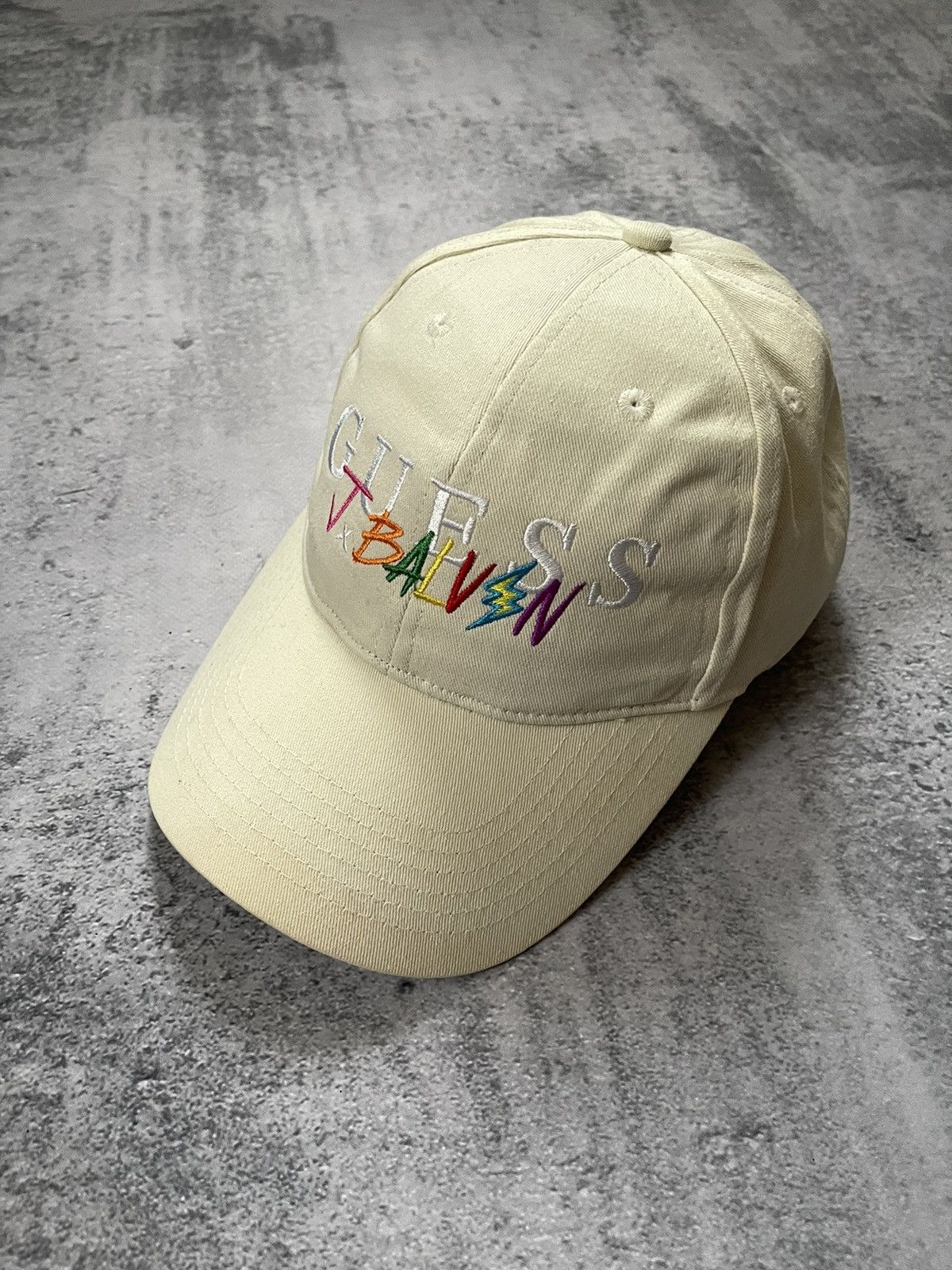 Guess × J Balvin Guess x J Balvin Embroidered Logo Hat Cap Adjustable Size ONE SIZE - 7 Thumbnail