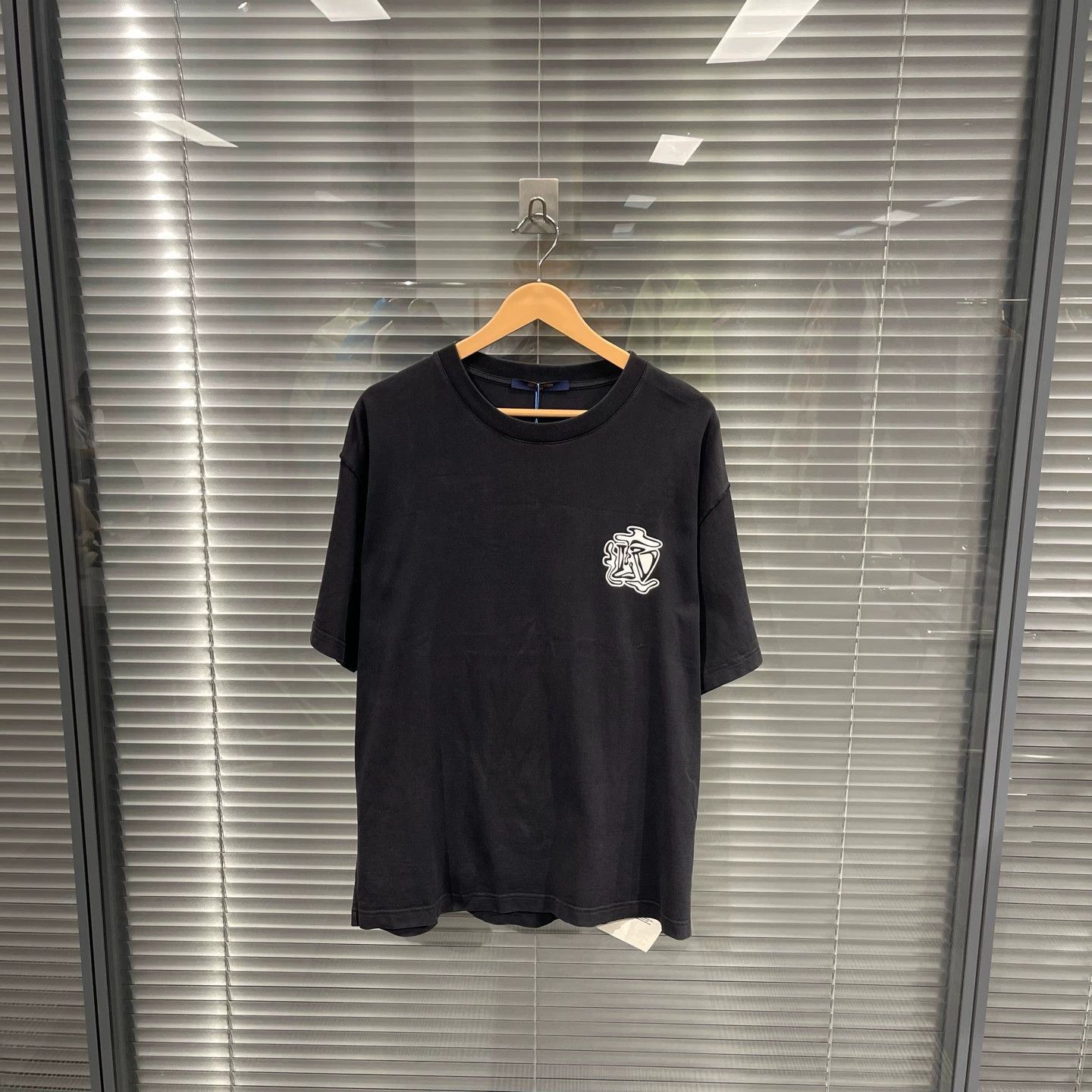 Louis Vuitton Louis Vuitton Men's Black T-Shirt Size L | Grailed