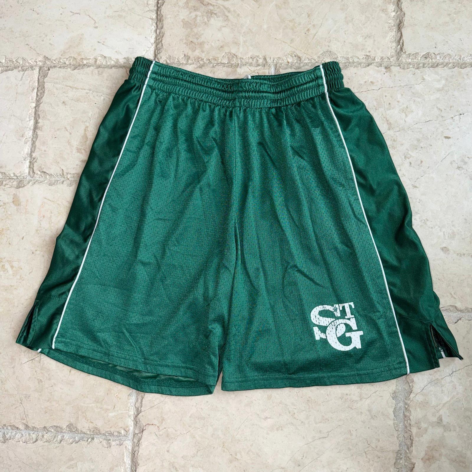 Nike Teamwork Athletic Apparel Green Dazzle Hoop Shorts Mens LG Size US 34 / EU 50 - 1 Thumbnail