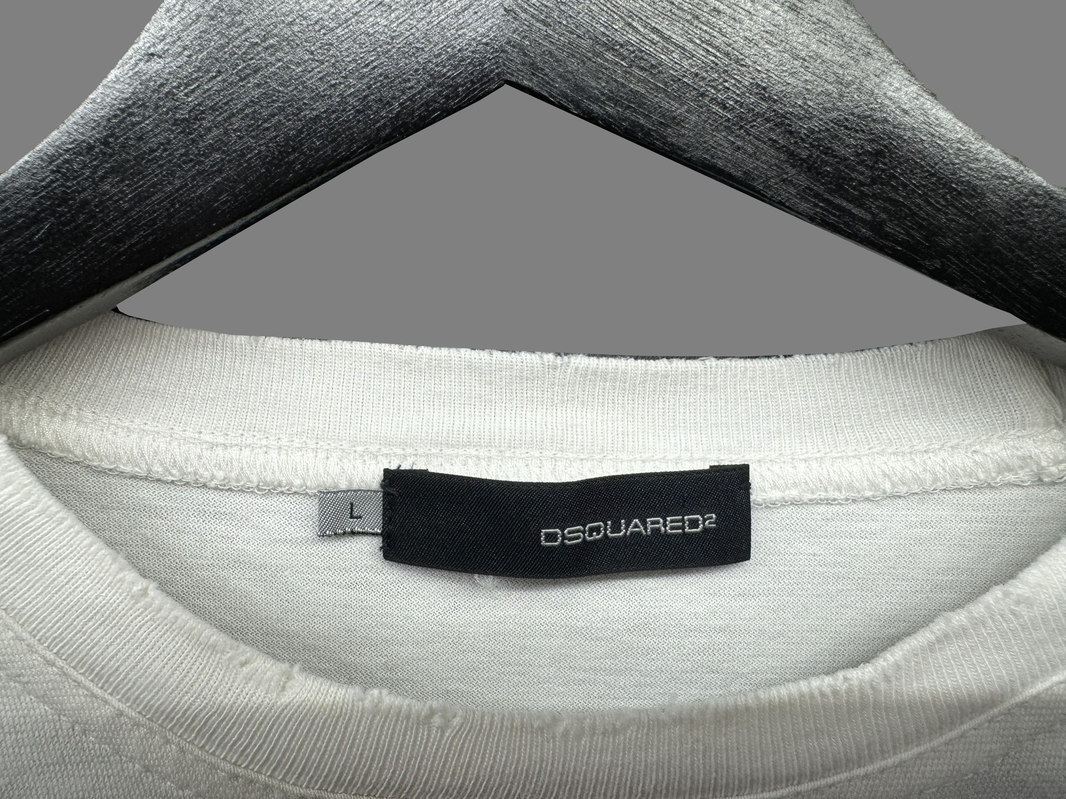 Dsquared2 Dsquared2 Long Sleeve Tattoo Tee mens L Size US L / EU 52-54 / 3 - 4 Thumbnail