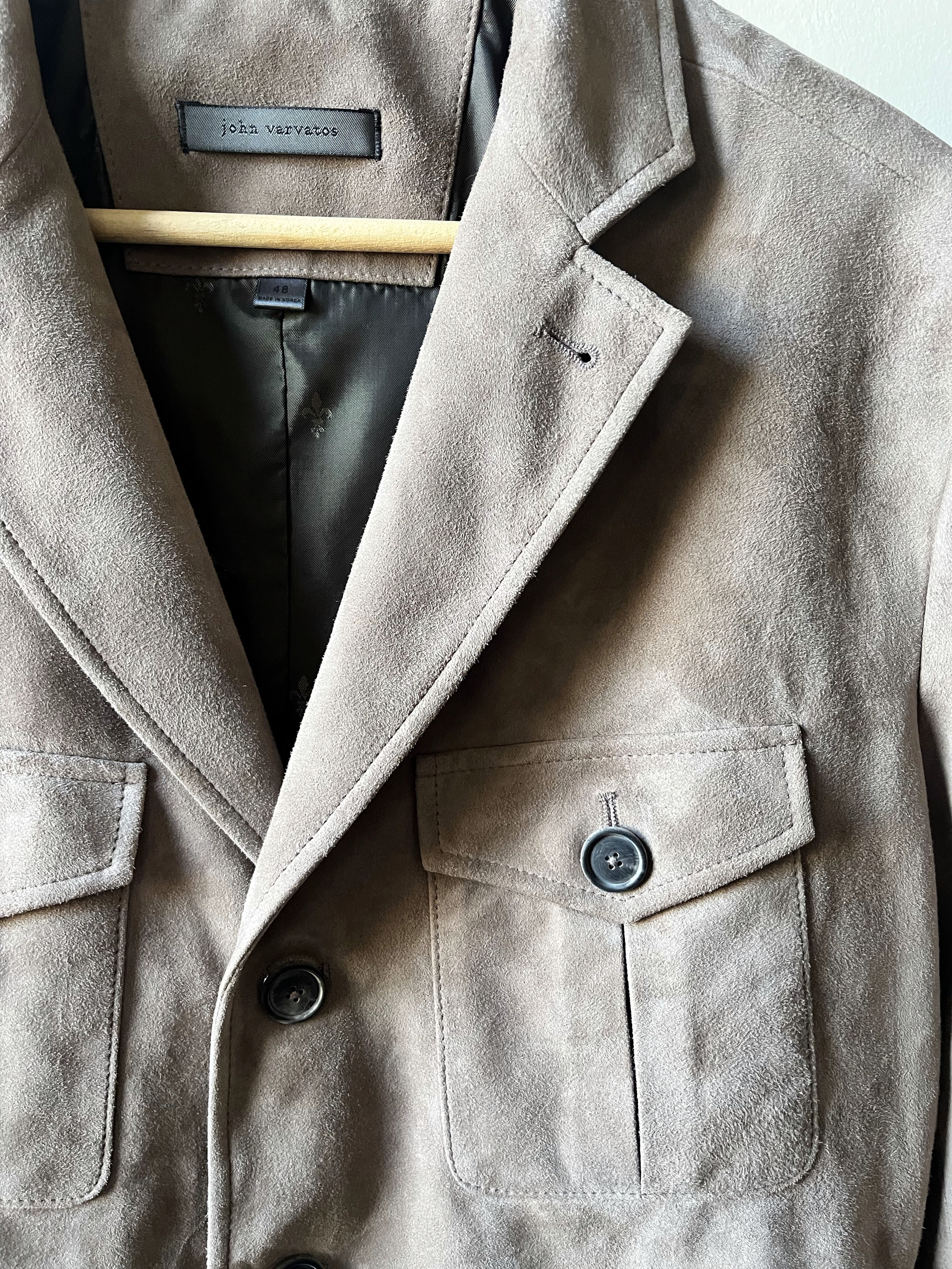 John Varvatos Suede Jacket John Varvatos Size US M / EU 48-50 / 2 - 1 Thumbnail
