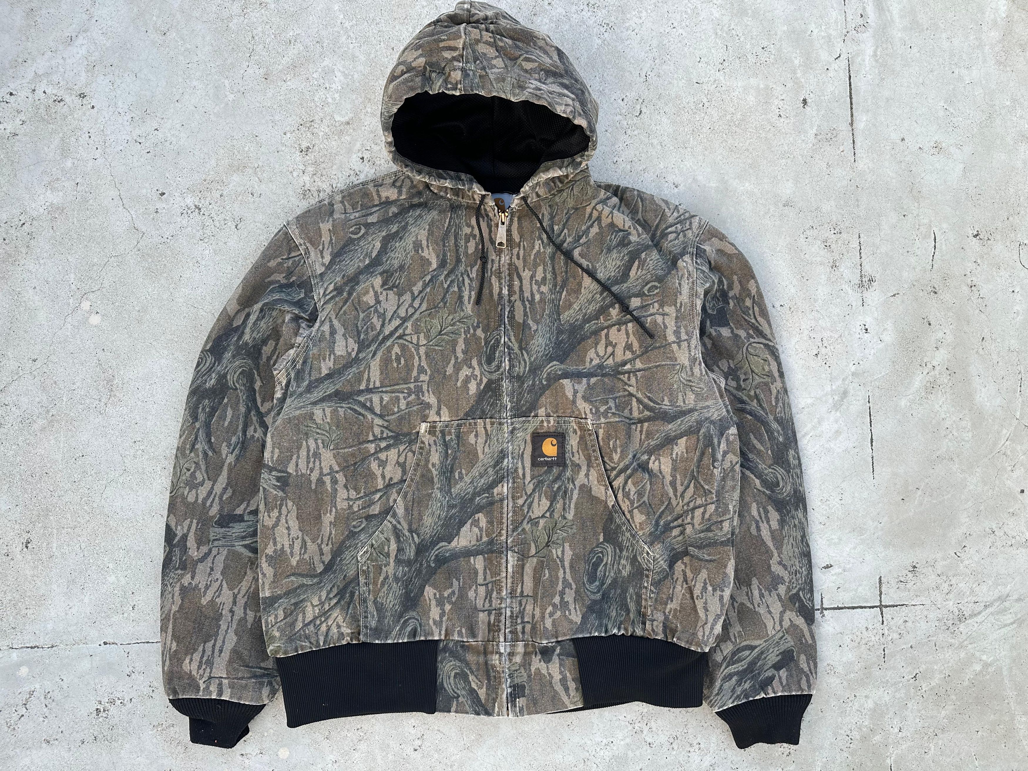 Carhartt 1992 CARHARTT REALTREE CAMO MOSSY OAK JR245 Active Jacket Size US L / EU 52-54 / 3 - 2 Thumbnail