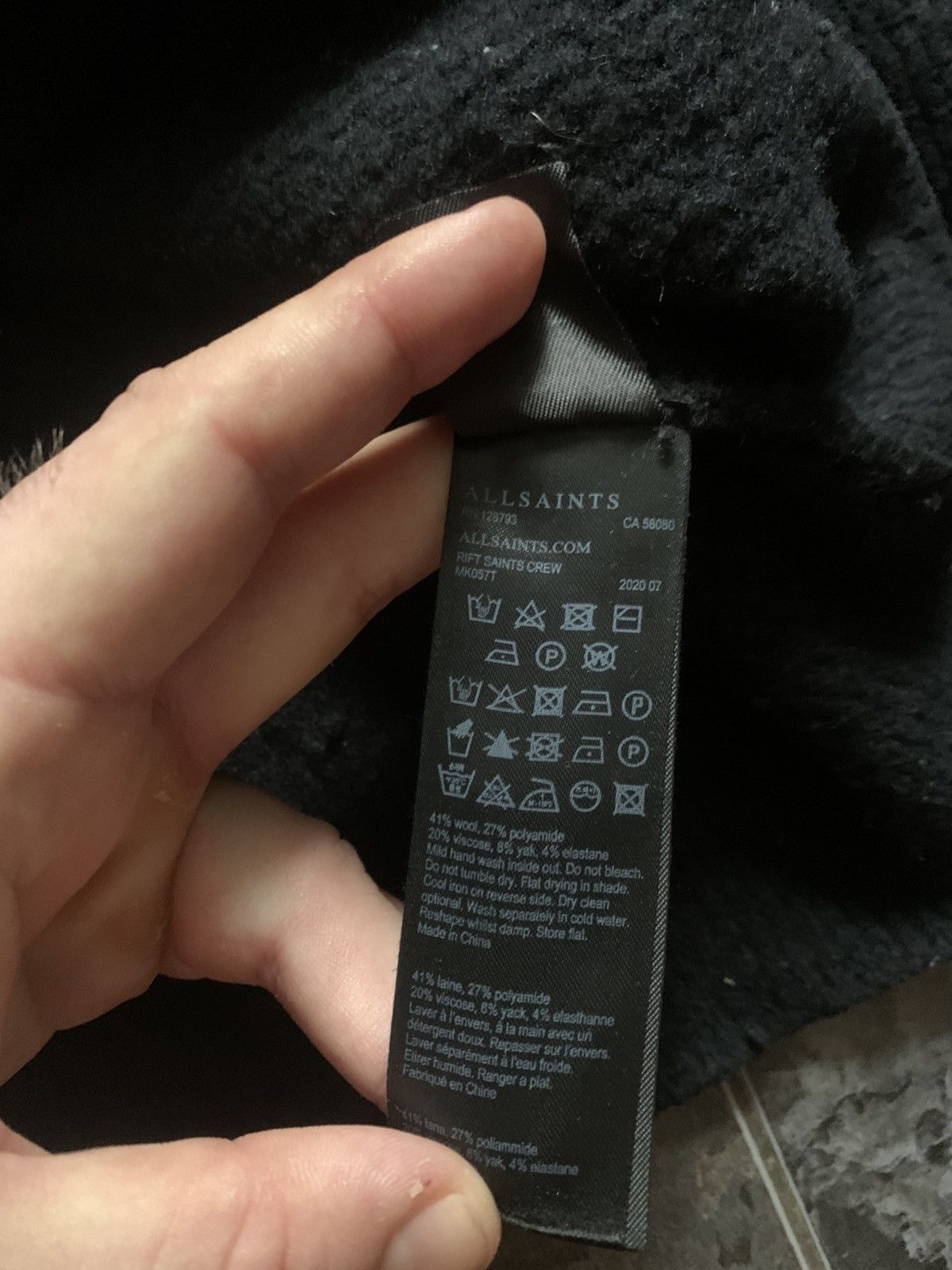 Allsaints Allsaints Oversized Fit Sweater knitwear Size US L / EU 52-54 / 3 - 8 Thumbnail