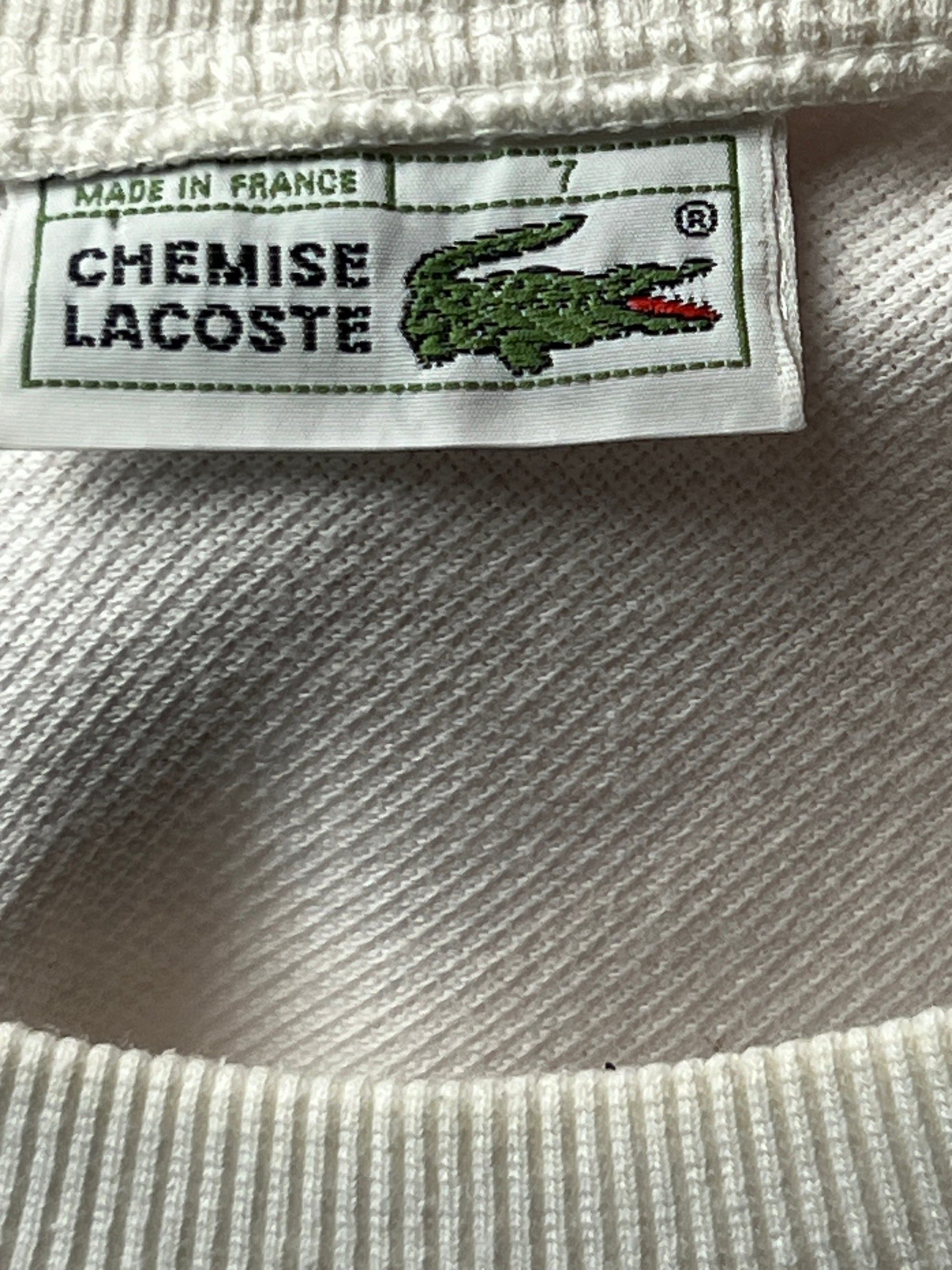 Lacoste Chemise Lacoste Vintage Men's Compass Rose Sweatshirt – XXL Size US XXL / EU 58 / 5 - 4 Thumbnail