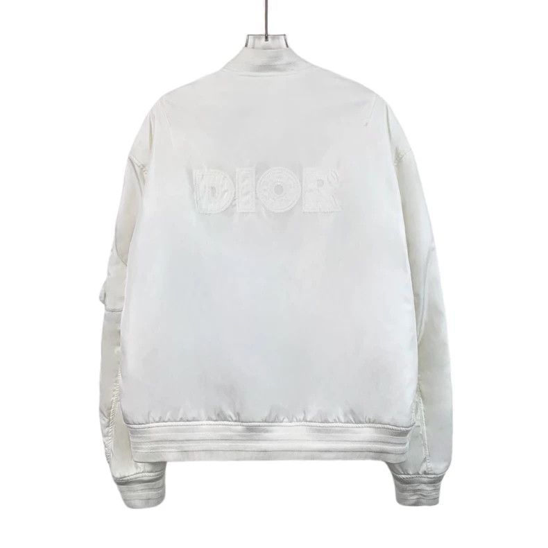 Dior Dior White logo letter embroidery zipper jacket 2501-Nextar Size US M / EU 48-50 / 2 - 2 Thumbnail