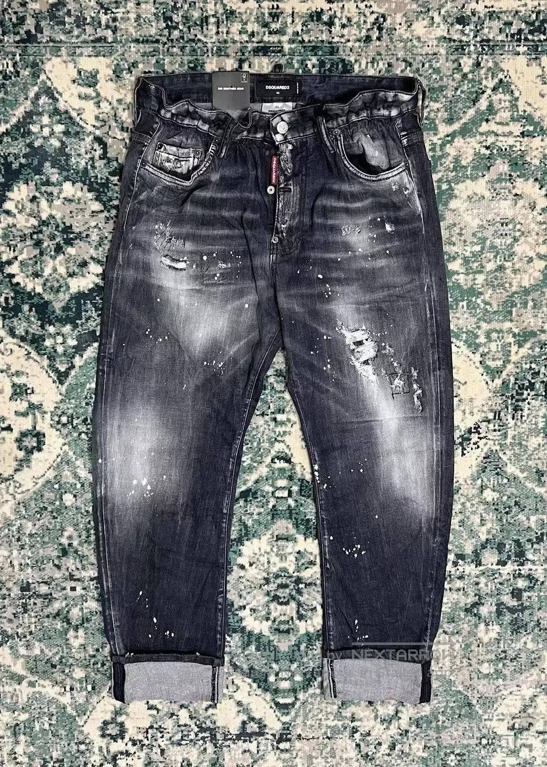 Dsquared2 dsquared2 black gray washed denim pants. Size US 44 / EU 60 - 1 Thumbnail