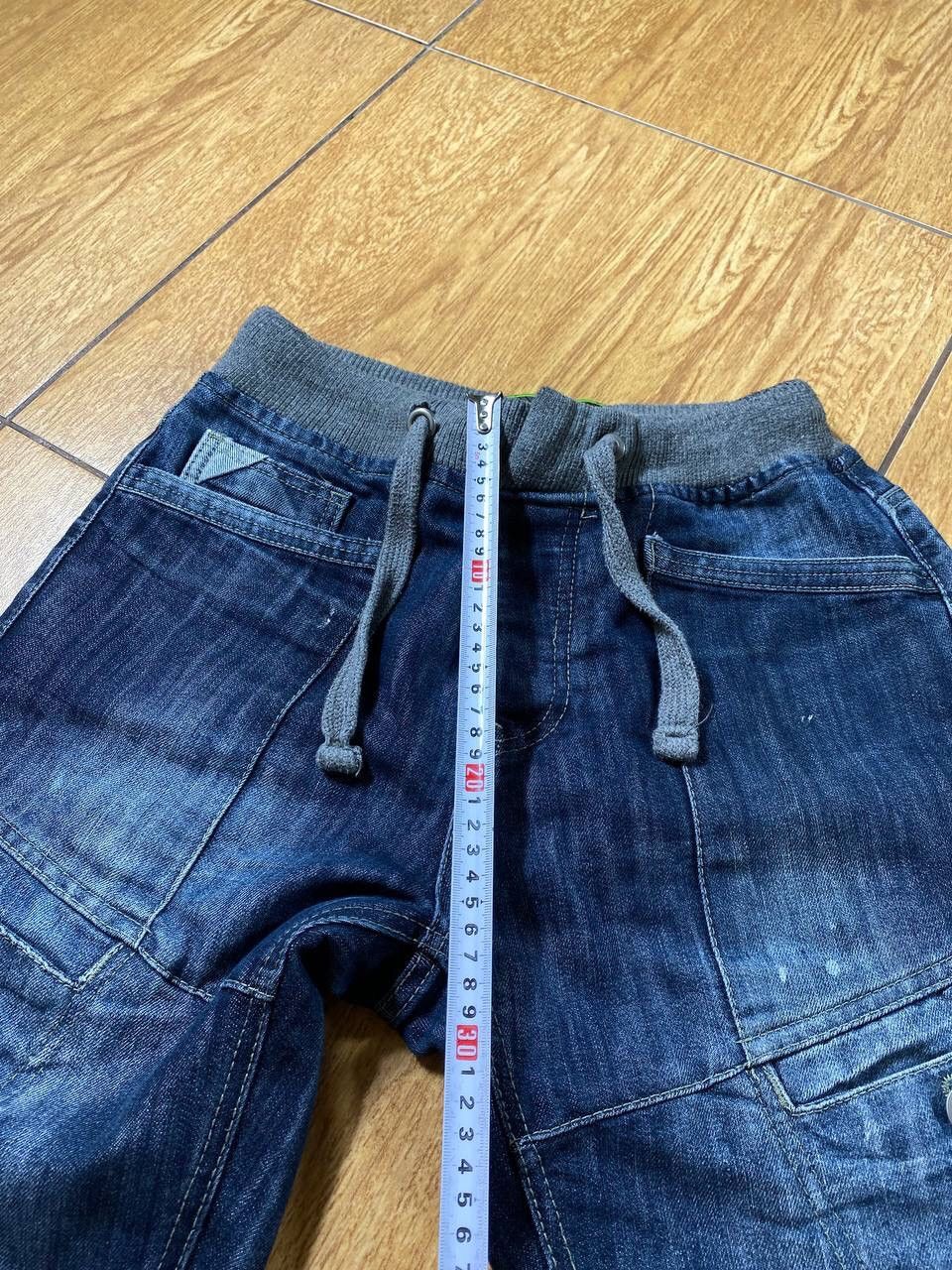 Japanese Brand × No Fear Vintage Baggy Shorts No Fear Streetwear Rare Denim Casual Size US 30 / EU 46 - 9 Thumbnail