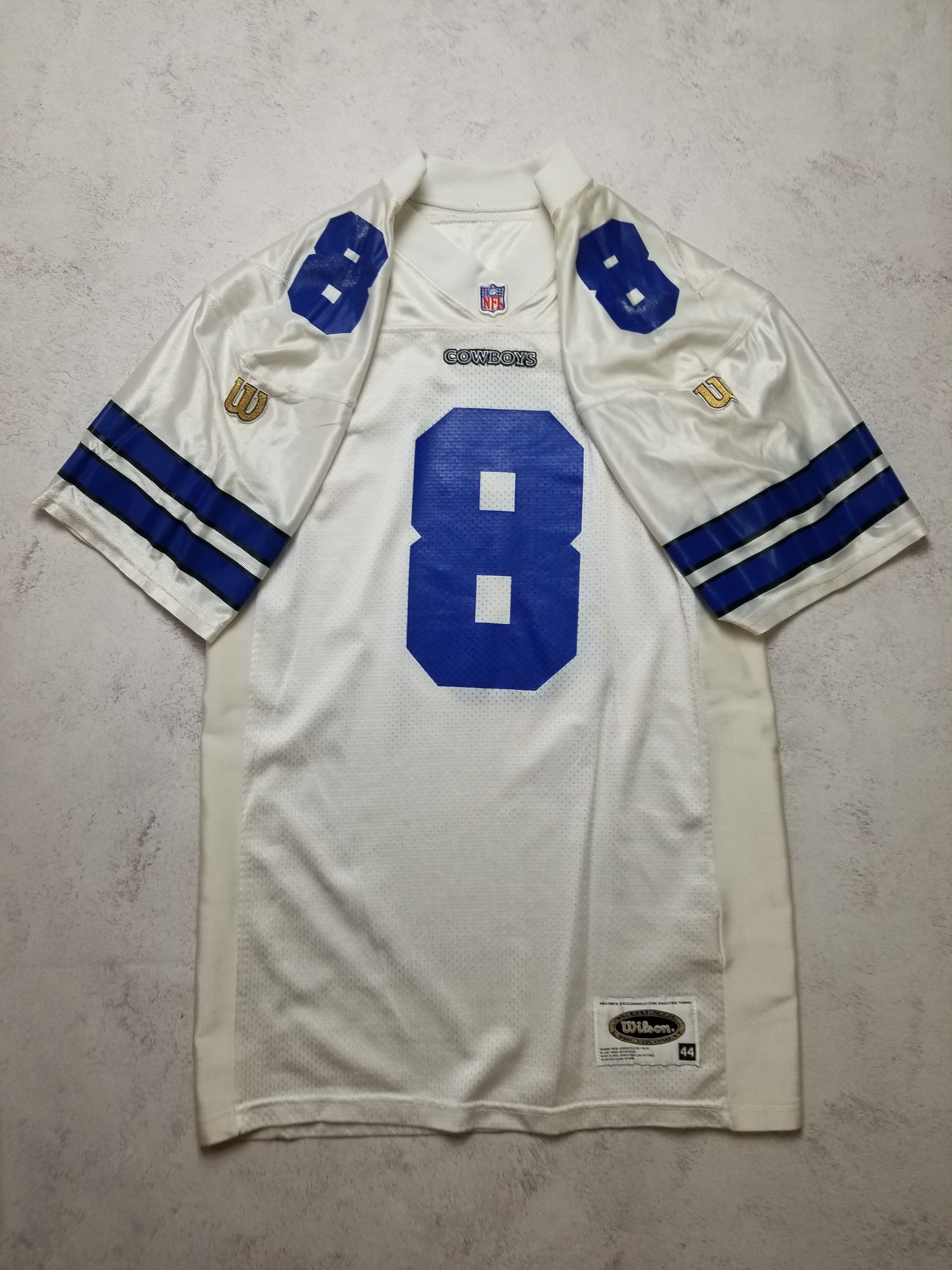 Wilson Vintage Wilson Troy Aikman #8 Dallas Cowboys Jersey Size US M / EU 48-50 / 2 - 2 Thumbnail