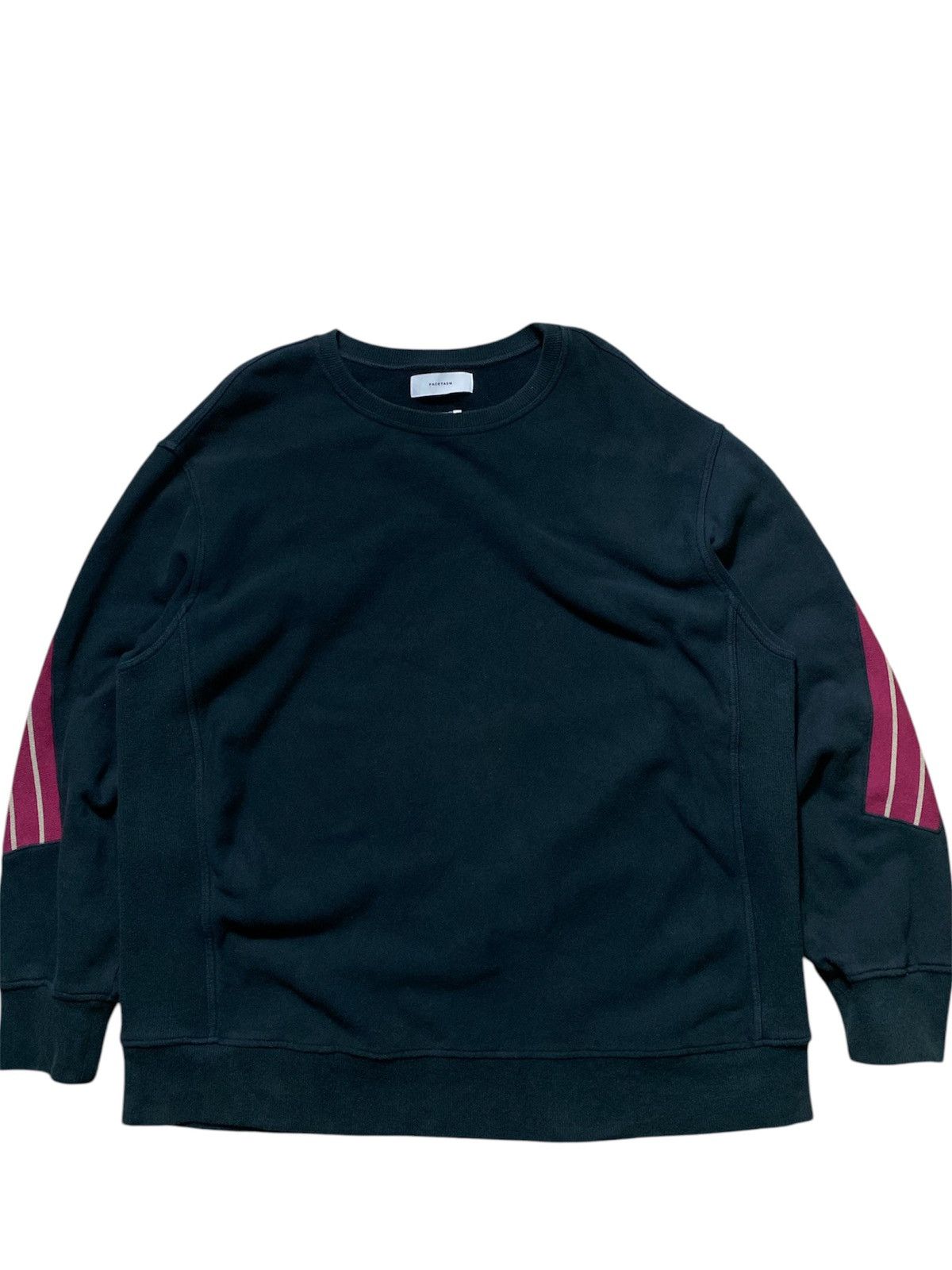 Facetasm × Japanese Brand Facetasm Japan Exclusive Rib One Oversized Sweatshirt Size US XL / EU 56 / 4 - 4 Thumbnail