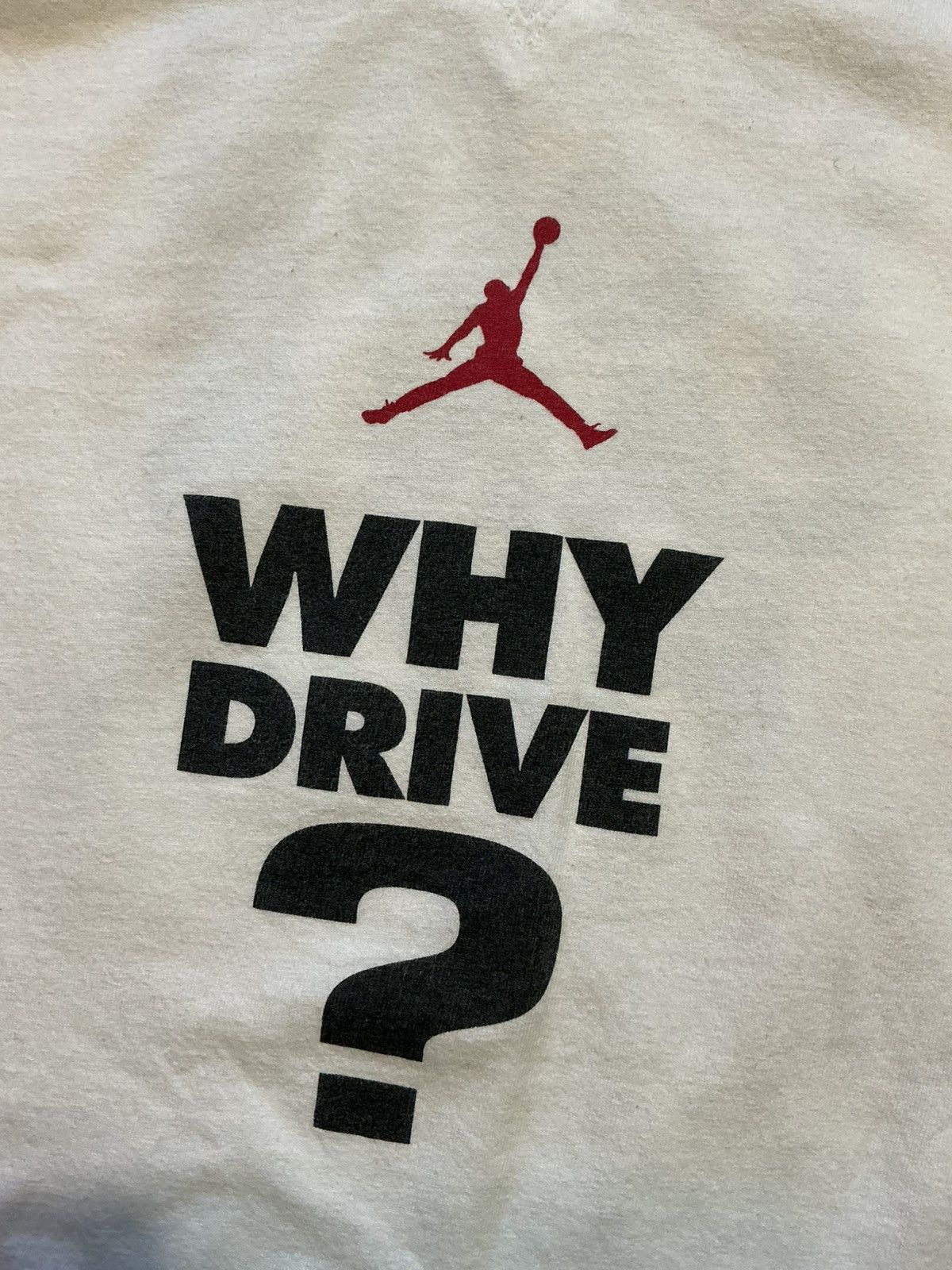 Jordan Brand Air Jordan Why Drive When You Can Fly Jumpman T-Shirt Size US L / EU 52-54 / 3 - 1 Thumbnail
