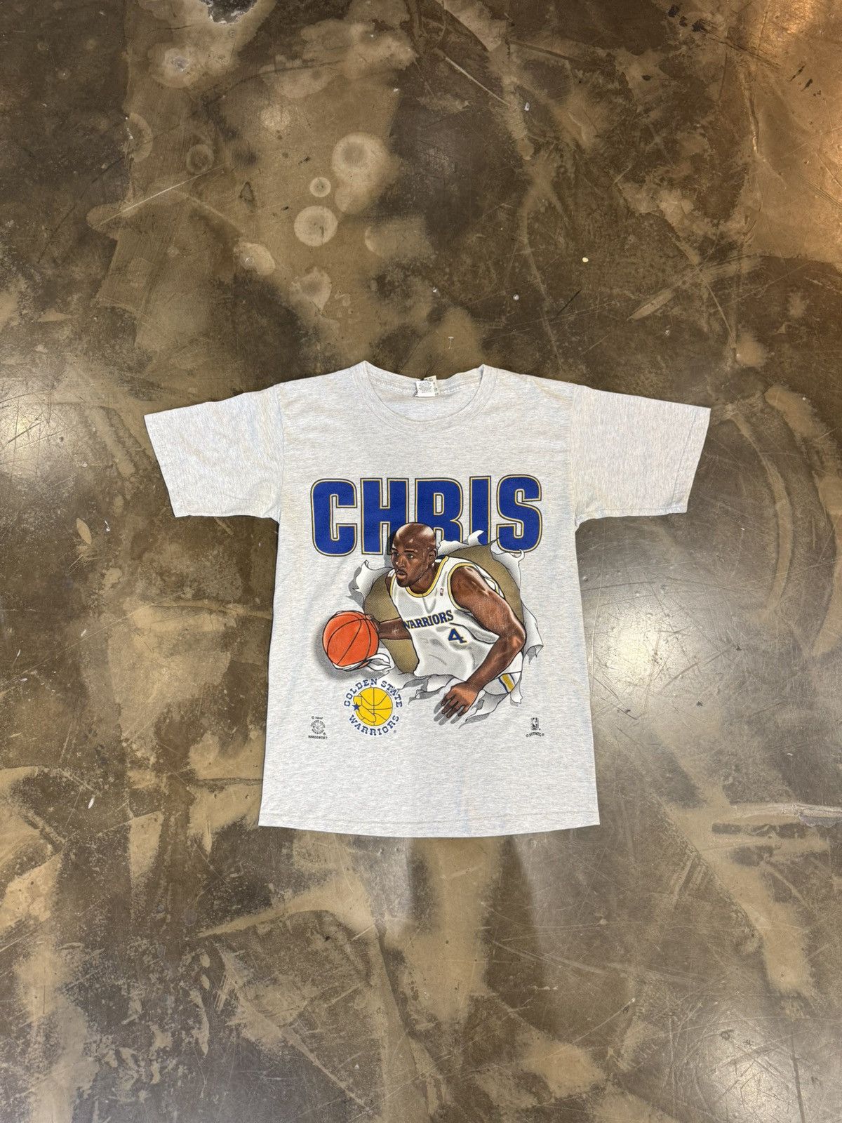 Vintage Vintage Chris Webber Nutmeg Tee Size US L / EU 52-54 / 3 - 1 Thumbnail