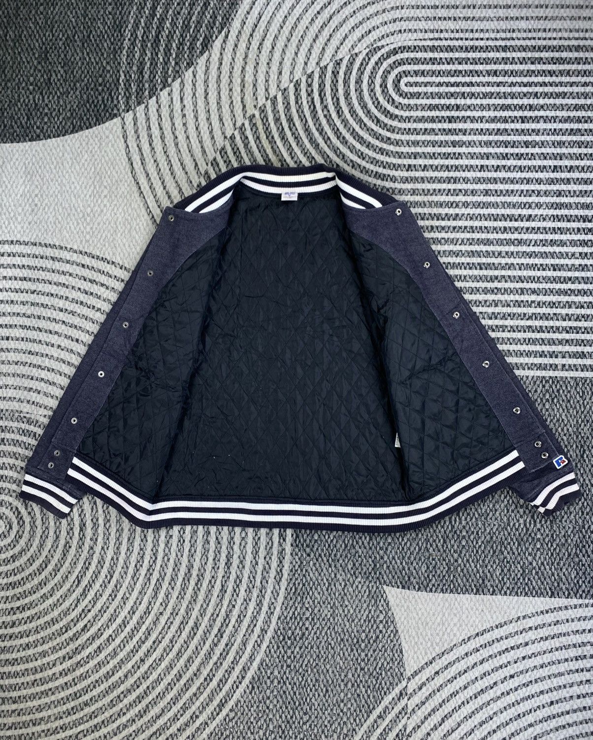 Russell Athletic Vintage Russel Athletic Eagle R Logo Varsity Style Jacket Size US M / EU 48-50 / 2 - 5 Thumbnail