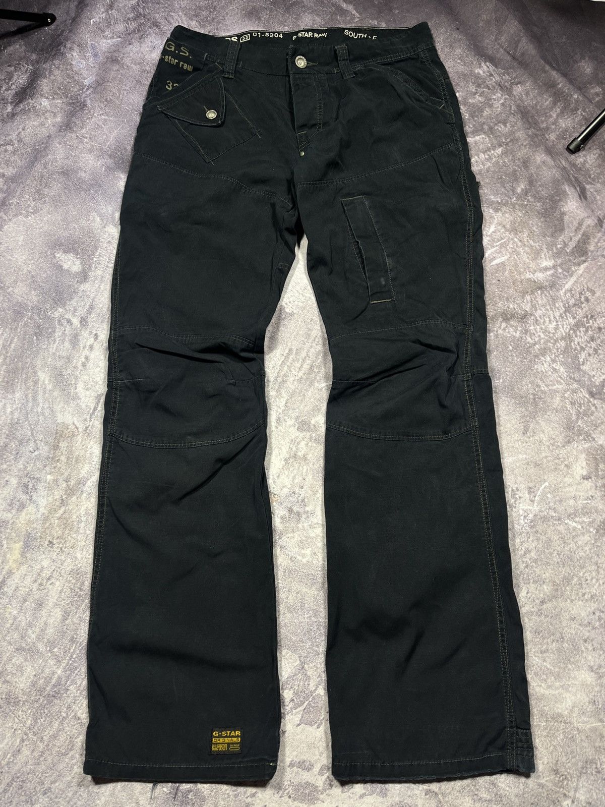 G-Star G-Star RAW Multi-Pocket Cargo Pants Denim Streetwear Y2K Size US 31 - 5 Thumbnail