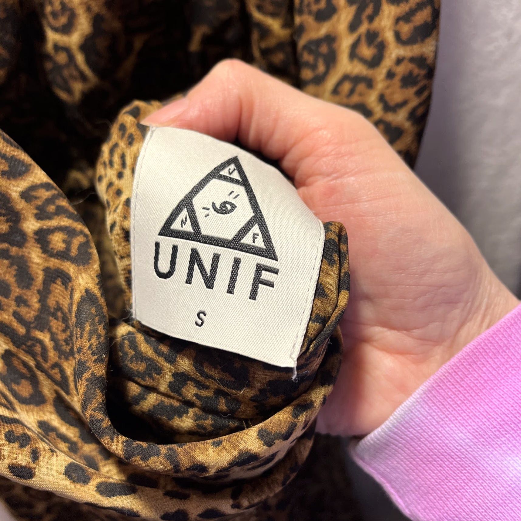 UNIF UNIF Dress Womens XS Multicolor Leopard Backless Mini Size XS / US 0-2 / IT 36-38 - 5 Thumbnail