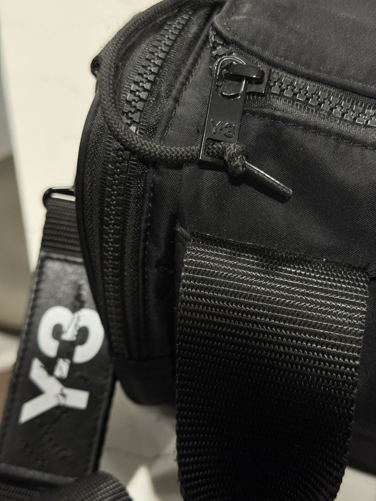 Y-3 adidas x Y-3 Yohji Yamamoto Crossbody Mini Duffel Bag Black Size ONE SIZE - 10 Thumbnail