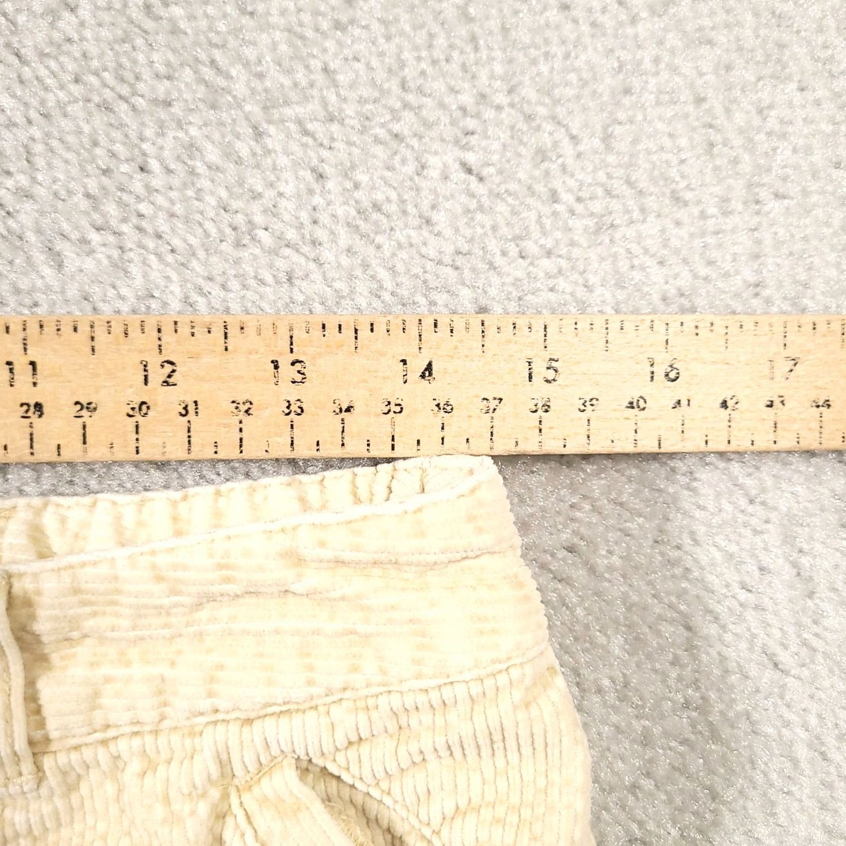 J. Jill J Jill Corduroy Pants Women's 10P Beige Straight Leg Button Flap Pockets Pants Regular Size 32" / US 10 / IT 46 - 4 Thumbnail