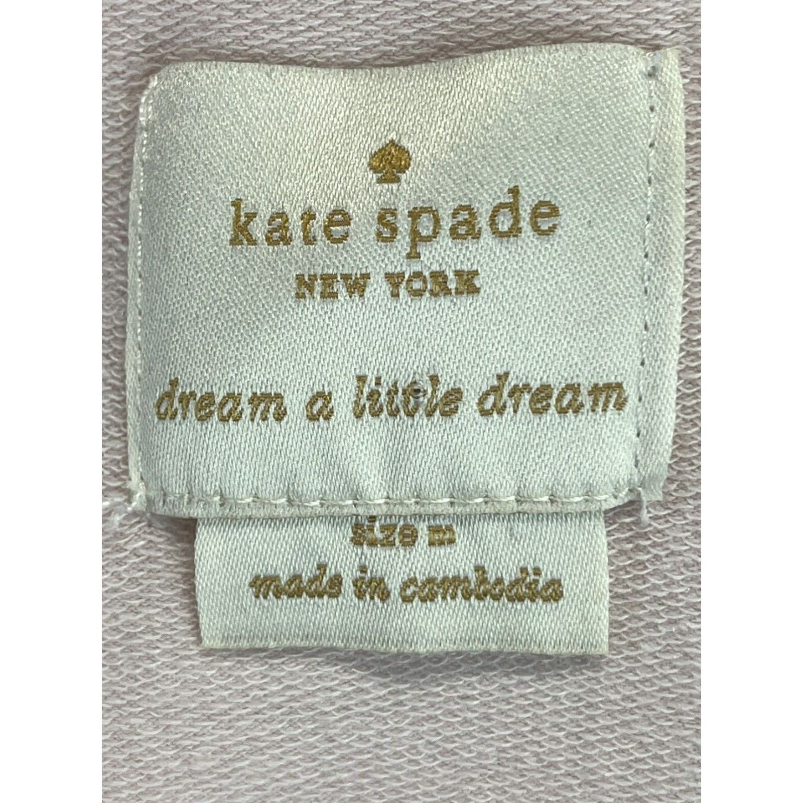 Vintage Kate Spade Pink Short Robe Womens Medium Size 32" / US 10 / IT 46 - 7 Thumbnail