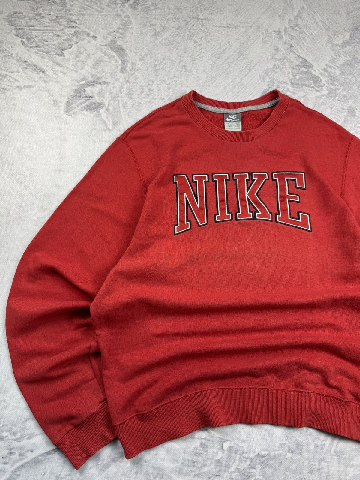 Nike × Vintage NIKE VINTAGE CENTER LOGO OVERSIZE BOXY SWEATSHIRT Size US M / EU 48-50 / 2 - 2 Thumbnail