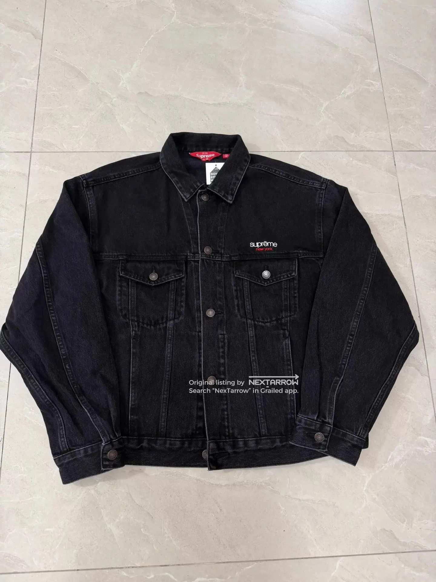 Supreme Supreme Eye of Horus Denim Jacket | Grailed