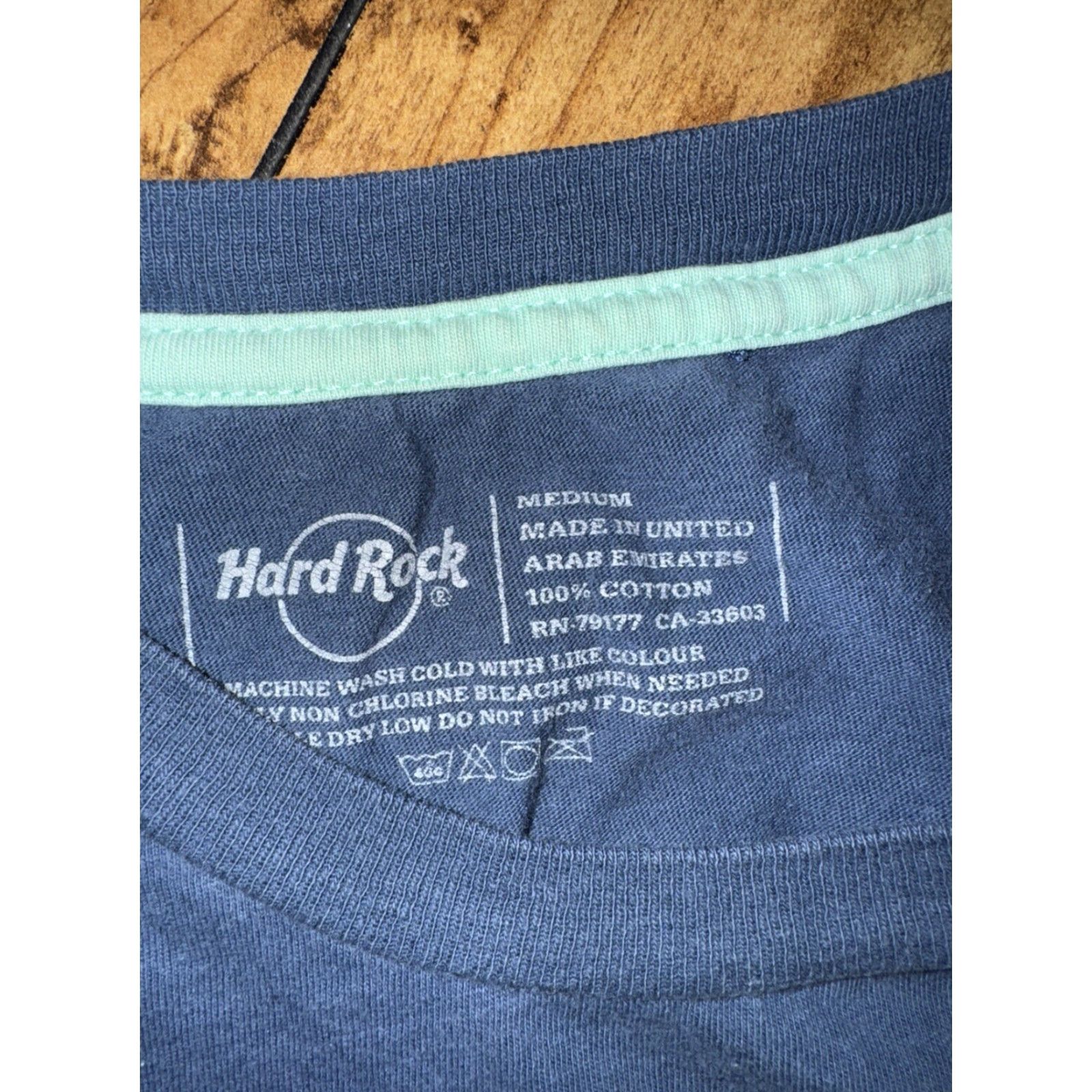 Hard Rock Cafe Hard Rock Cafe London T-Shirt Blue M Men 19x24 Regular Shirt London Mens Size US M / EU 48-50 / 2 - 5 Thumbnail