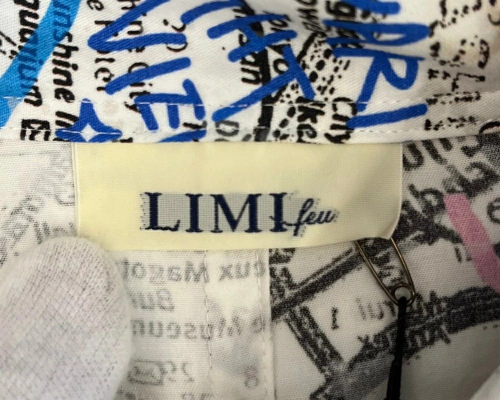 Yohji Yamamoto LIMI feuYohji Yamamot TOKYO MAP Long shirt dress Size US M / EU 48-50 / 2 - 6 Thumbnail