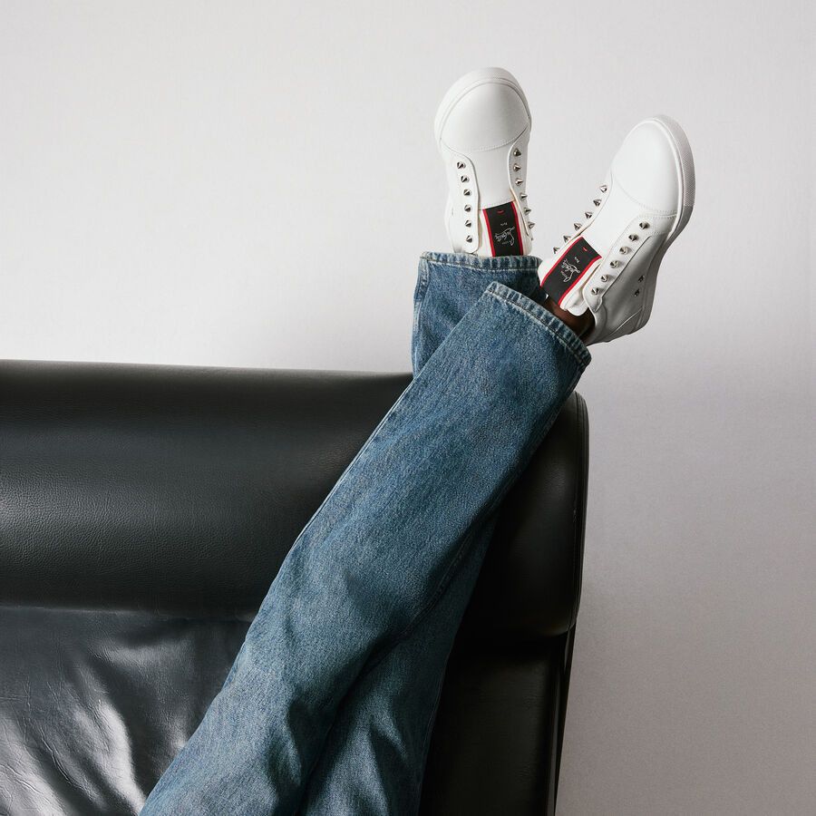 Christian Louboutin o1s1wg110226 Sneakers in White Size US 7 / EU 40 - 6 Thumbnail