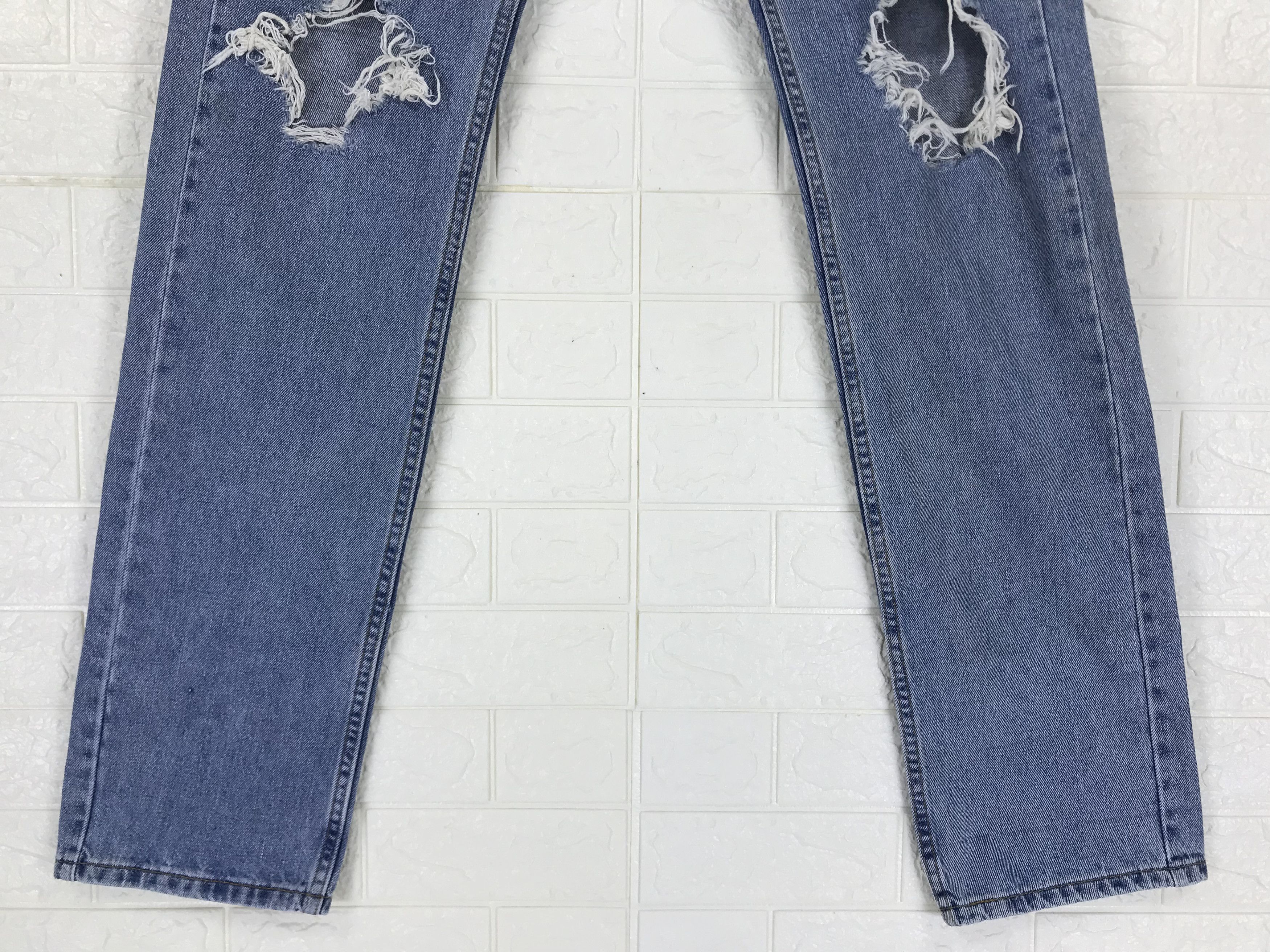 Levi's Vintage Levi's 505 Distressed Jeans Size US 32 / EU 48 - 4 Thumbnail