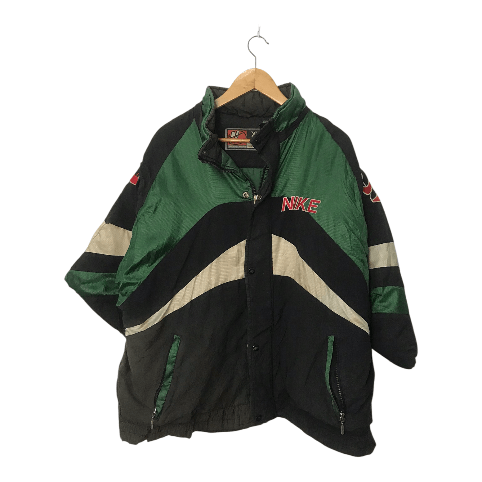 Nike Vintage Nike Logo Jacket Size US L / EU 52-54 / 3 - 1 Thumbnail