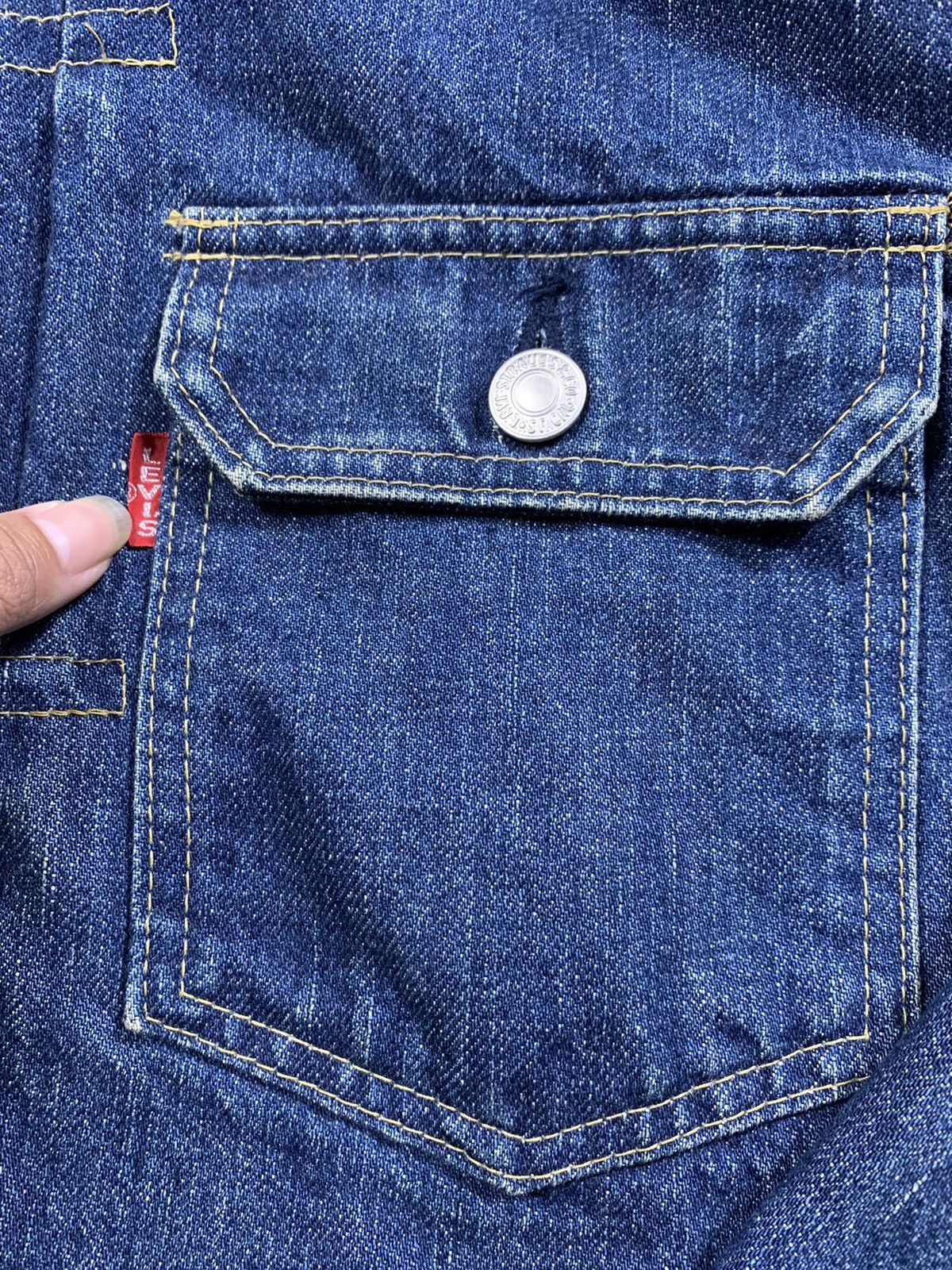 Levi's RARE VTG Levis 70502XX Type I Rade Tab Denim Selvedge Size US L / EU 52-54 / 3 - 5 Thumbnail