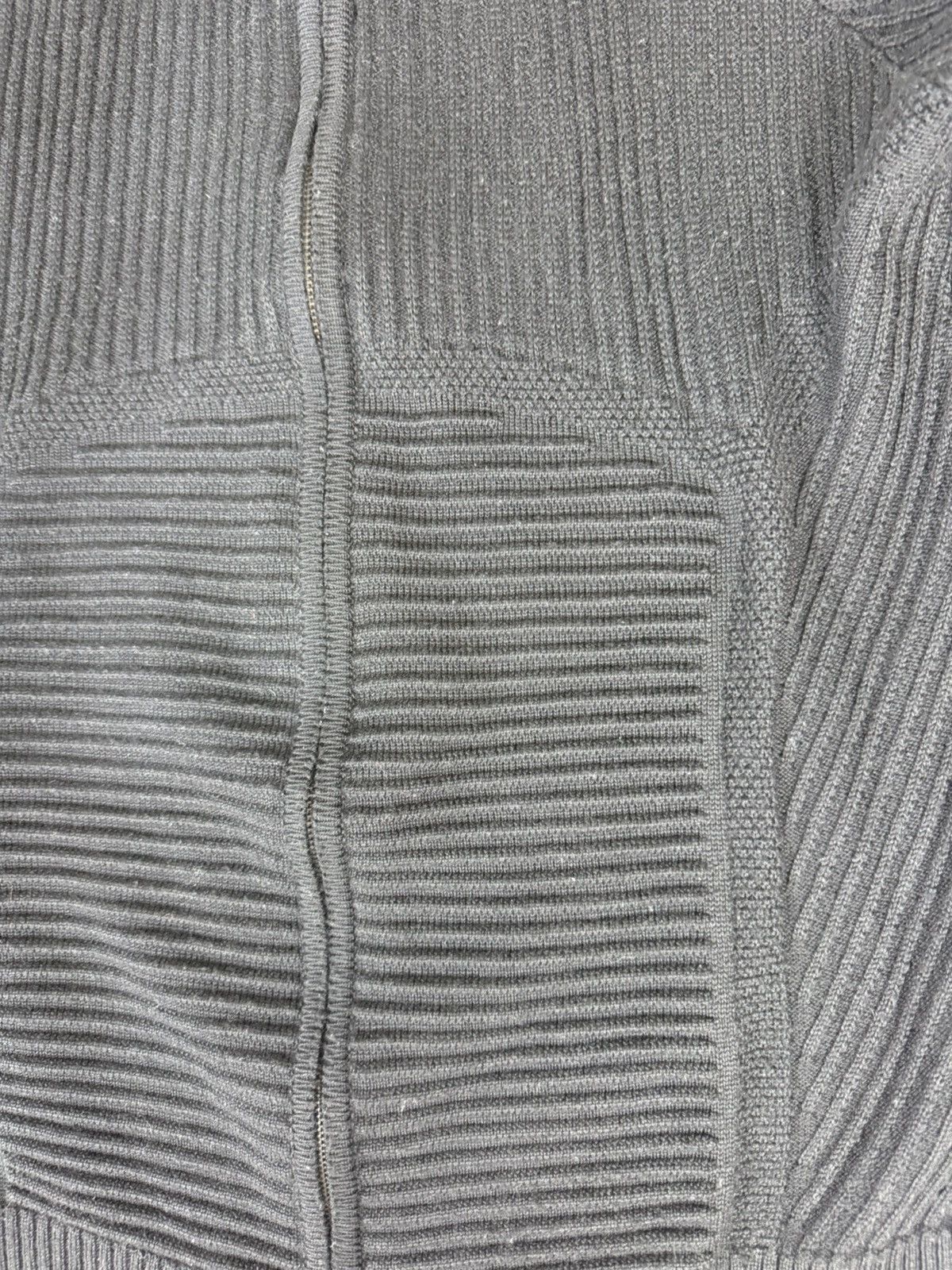Jean Paul Gaultier Jean Paul Gaultier Ribbed Vintage Full Zip Knit Sweater Size US XL / EU 56 / 4 - 5 Thumbnail