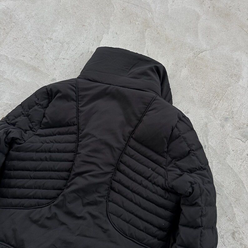 Roberto Cavalli Just Cavalli Asymmetric Down Puffer Jacket Golden Logo S Size S / US 4 / IT 40 - 7 Thumbnail
