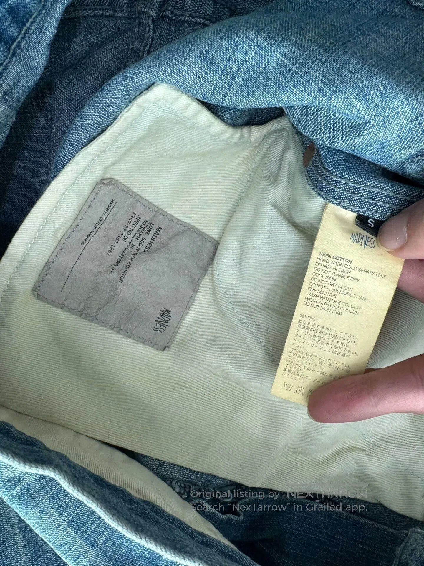 Madness madness double knee denim work pants. Size US 40 / EU 56 - 8 Thumbnail