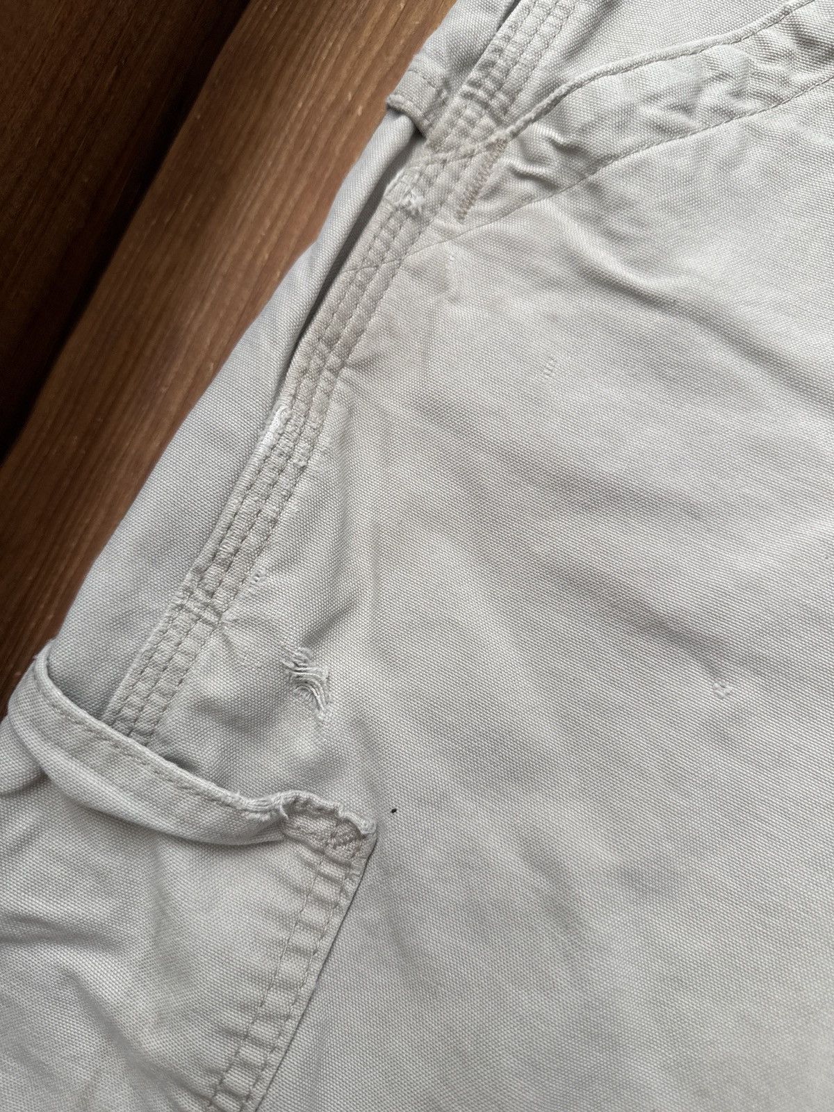 Carhartt × Vintage Vintage Carhartt Tan Carpenter Shorts Size US 32 / EU 48 - 3 Thumbnail