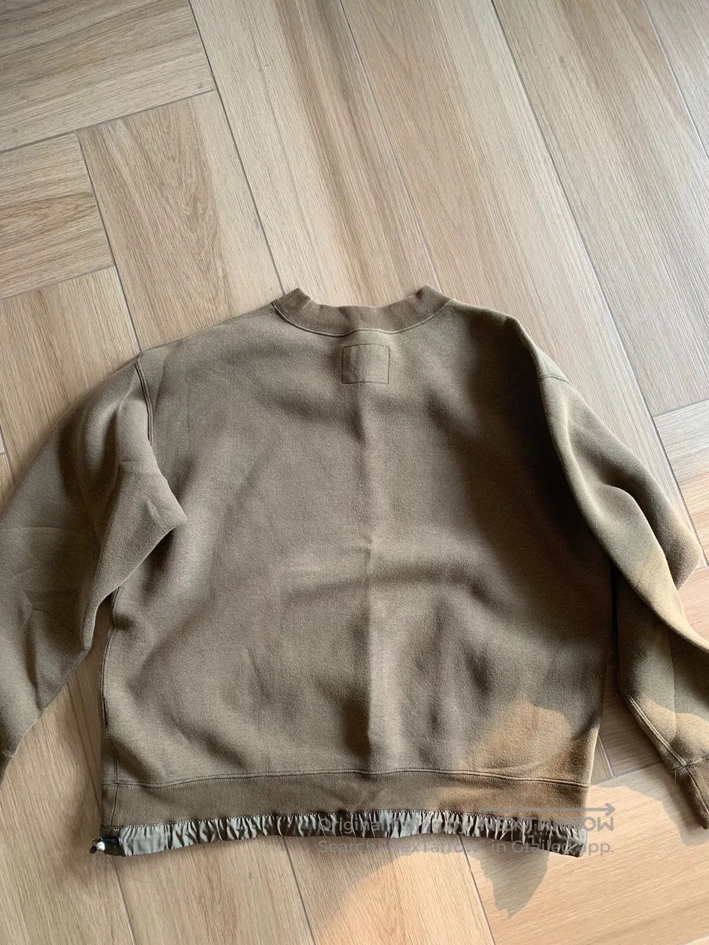 Sacai sacai sponge sweat pullover with drawstring hem. Size US M / EU 48-50 / 2 - 7 Thumbnail