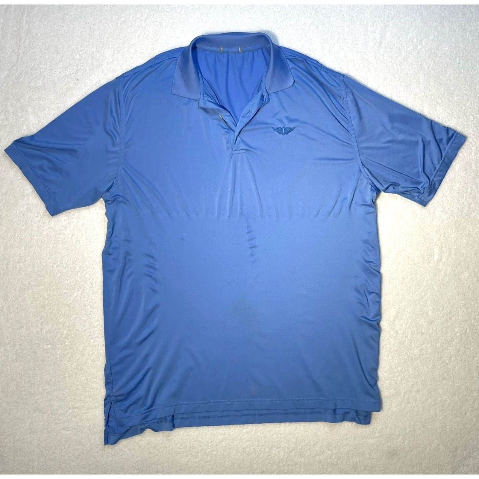 Peter Millar Peter Millar Golf Shirt Polo Mens XXL Blue Southern Comfort Olympic Club Logo Size US XXL / EU 58 / 5 - 2 Thumbnail
