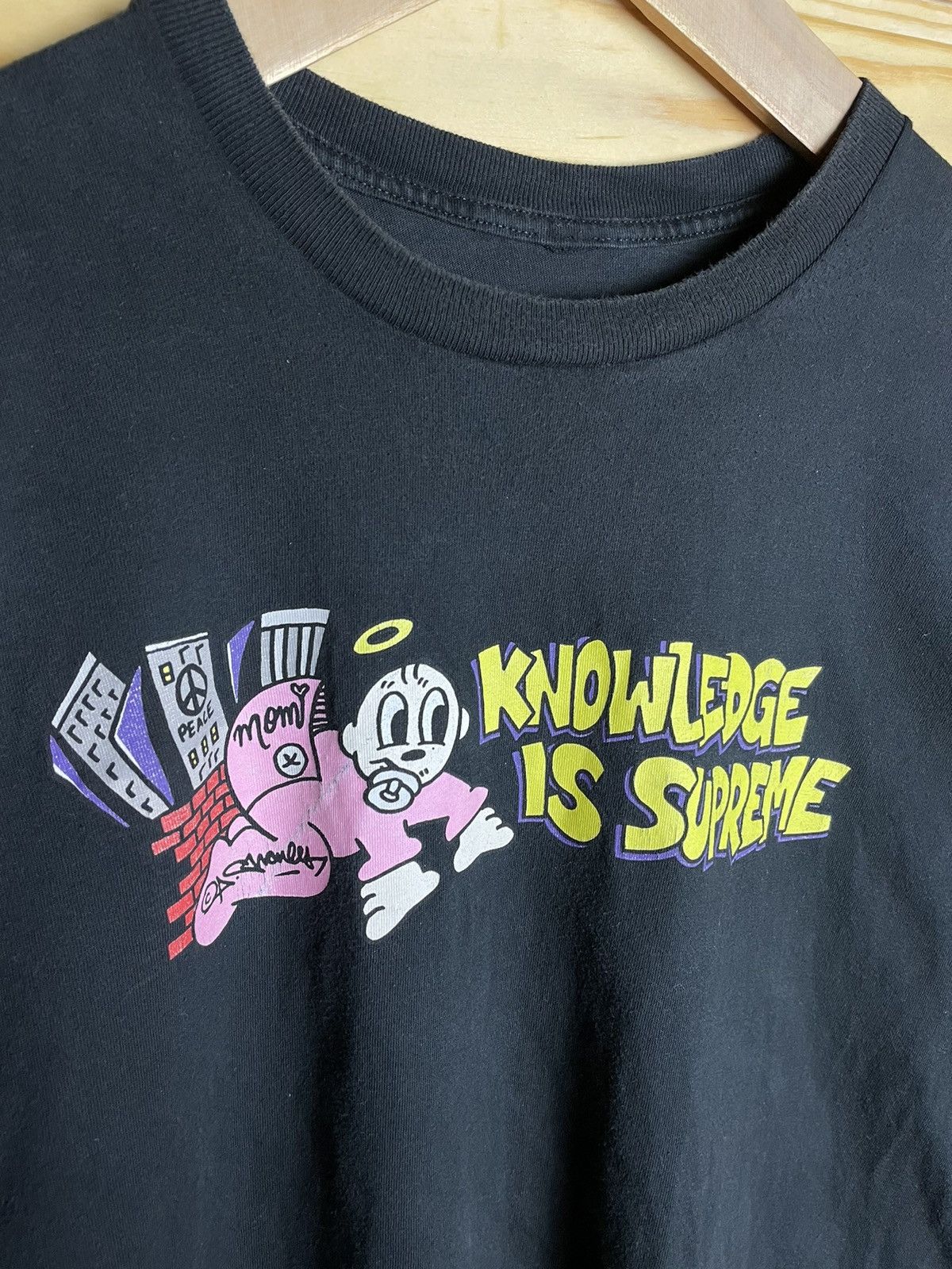 Supreme × Vintage Supreme T -Shirt Knowledge Is Supreme Size XL Size US XL / EU 56 / 4 - 3 Thumbnail