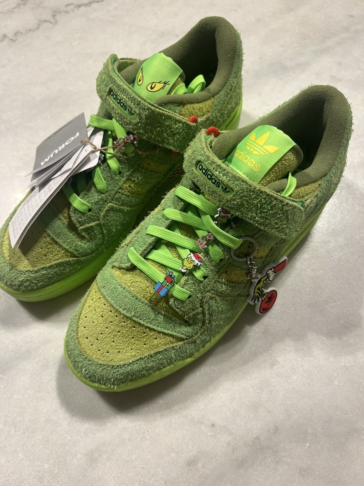 Adidas on sale forum low GRINCH 10.5