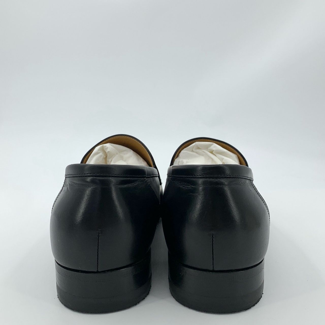 Gucci [Gucci] Horsebit Black Calf Leather Loafers 43 Size US 9.5 / EU 42-43 - 5 Thumbnail