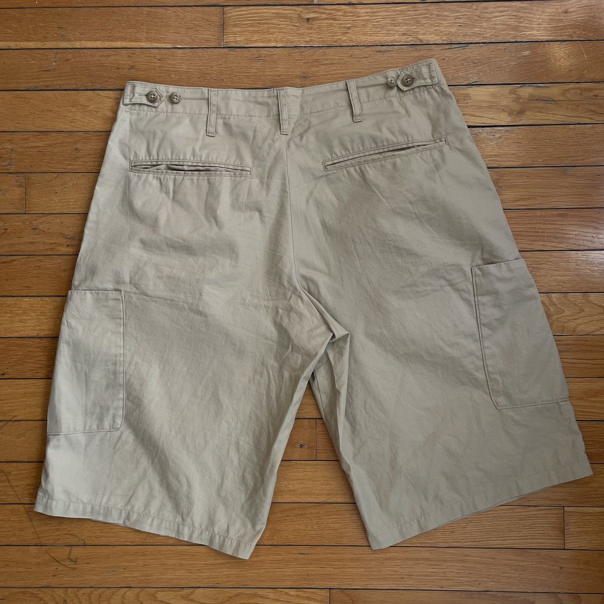 Porter Classic Porter Classic Khaki Cargo Shorts Size US 34 / EU 50 - 2 Thumbnail