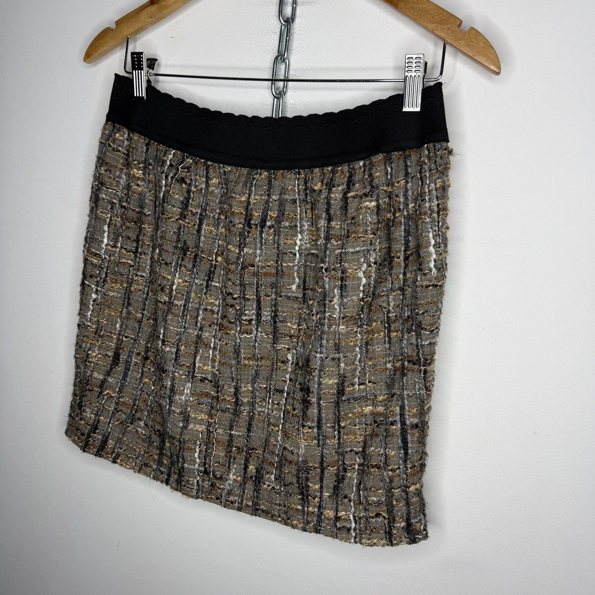 Dolce & Gabbana Dolce & Gabbana D&G Mini Skirt Wool Tweed Avant Garde Y2K Size 27" / US 4 / IT 40 - 2 Thumbnail