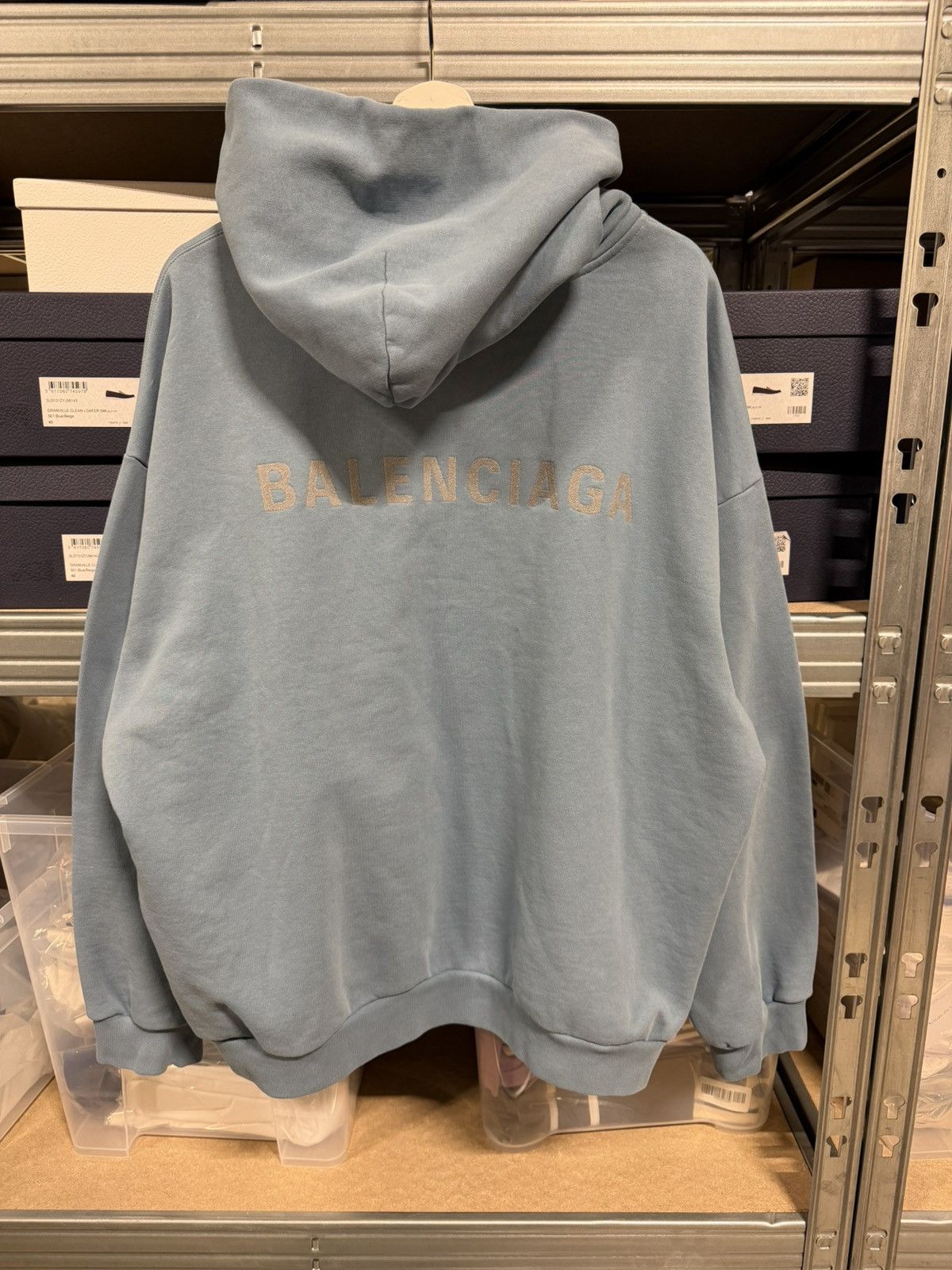Balenciaga Balenciaga Logo Hoodie NEW 1250$ Size US L / EU 52-54 / 3 - 1 Thumbnail