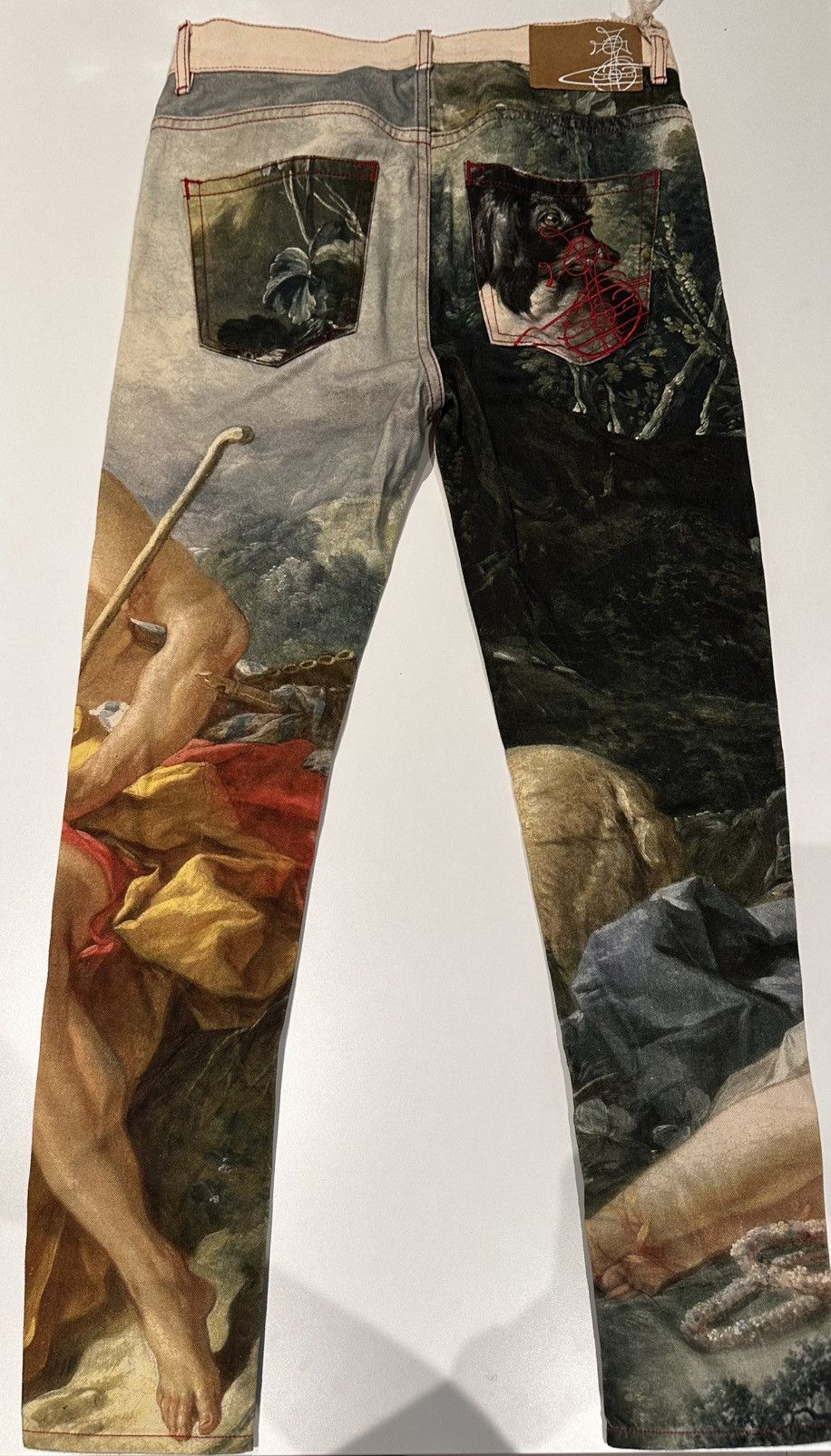 Vivienne Westwood Vivienne Westwood AW21/22 Harris Boucher Painting Jeans Size US 30 / EU 46 - 2 Thumbnail