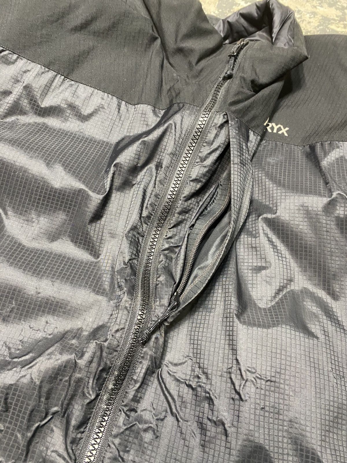 Arc'teryx × Vintage Vintage Arc'teryx PrimaLoft Dryloft Jacket Black Full Zip Size US XL / EU 56 / 4 - 9 Thumbnail