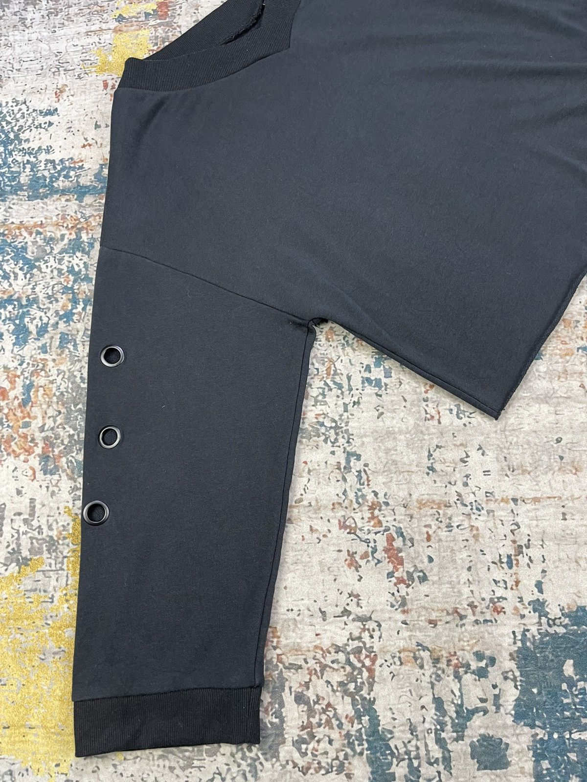 Japanese Brand ONLY Essential V Neck Cropped Paco Sweatshirt Size M / US 6-8 / IT 42-44 - 5 Thumbnail