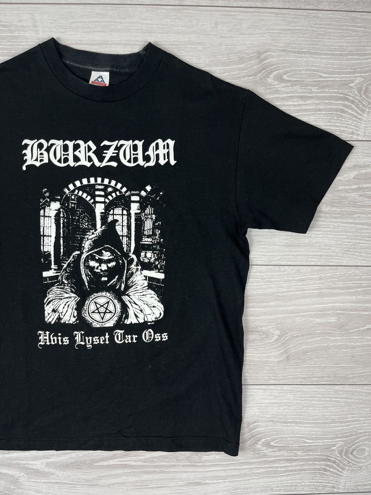 Band Tees Burzum Vintage Black Metal Band Rock T Shirt Size US M / EU 48-50 / 2 - 2 Thumbnail