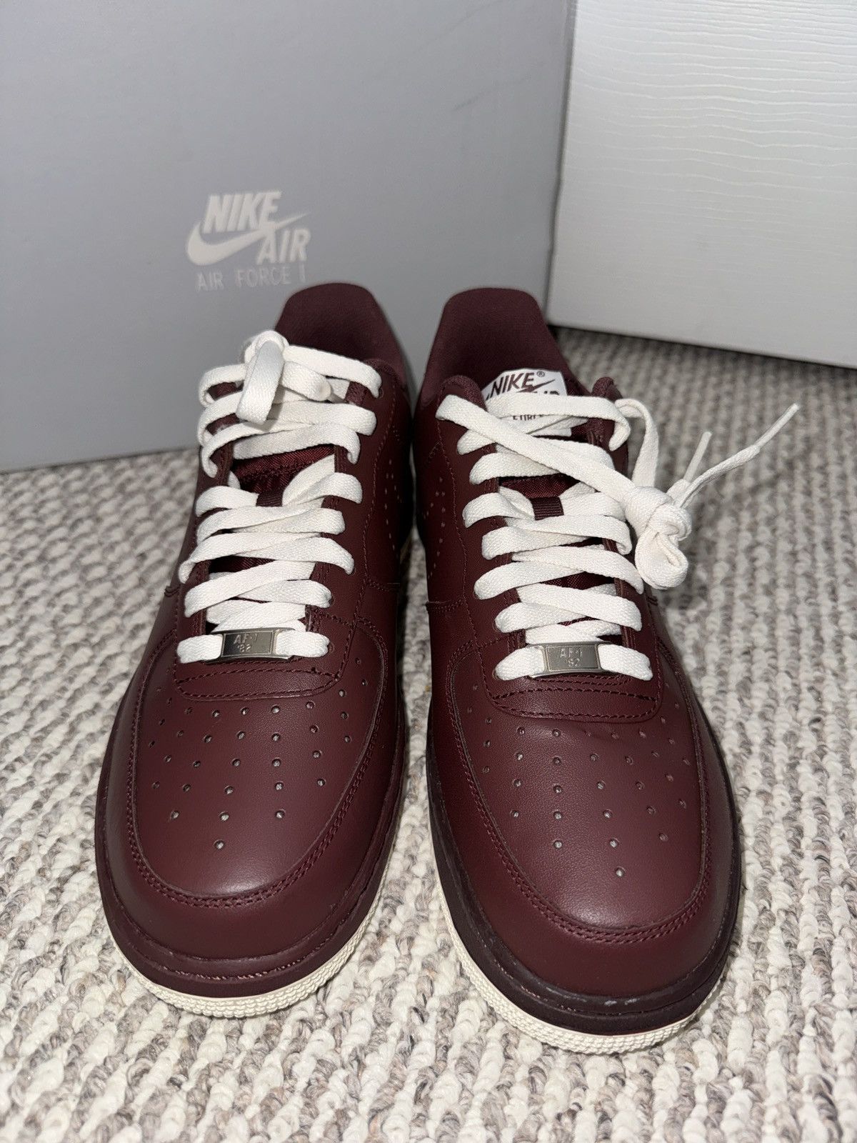 Nike Nike Air Force 1 ’07 “Brick Red / Sail” US 9 Size US 9 / EU 42 - 4 Thumbnail