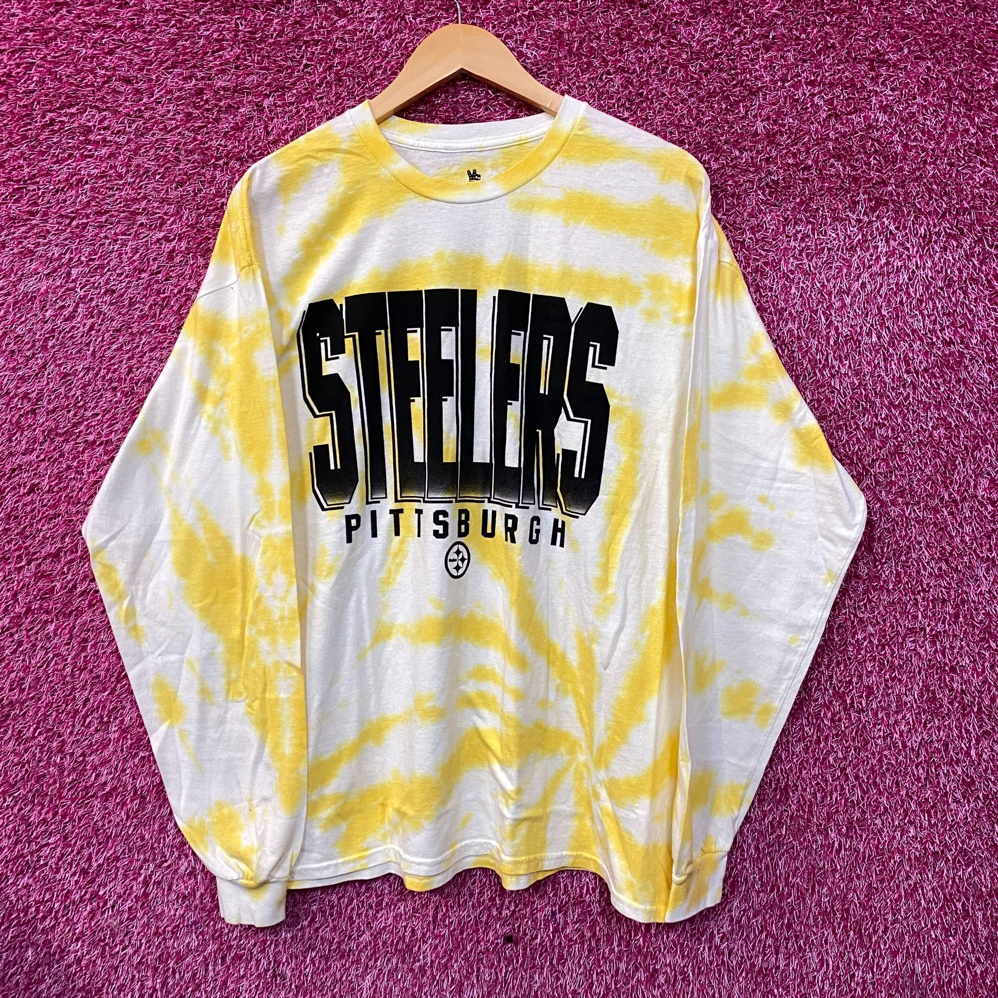 Junk Food NFL Franchise AFC North Pittsburgh Steelers Tie-Dye Long Sle Size US L / EU 52-54 / 3 - 1 Thumbnail