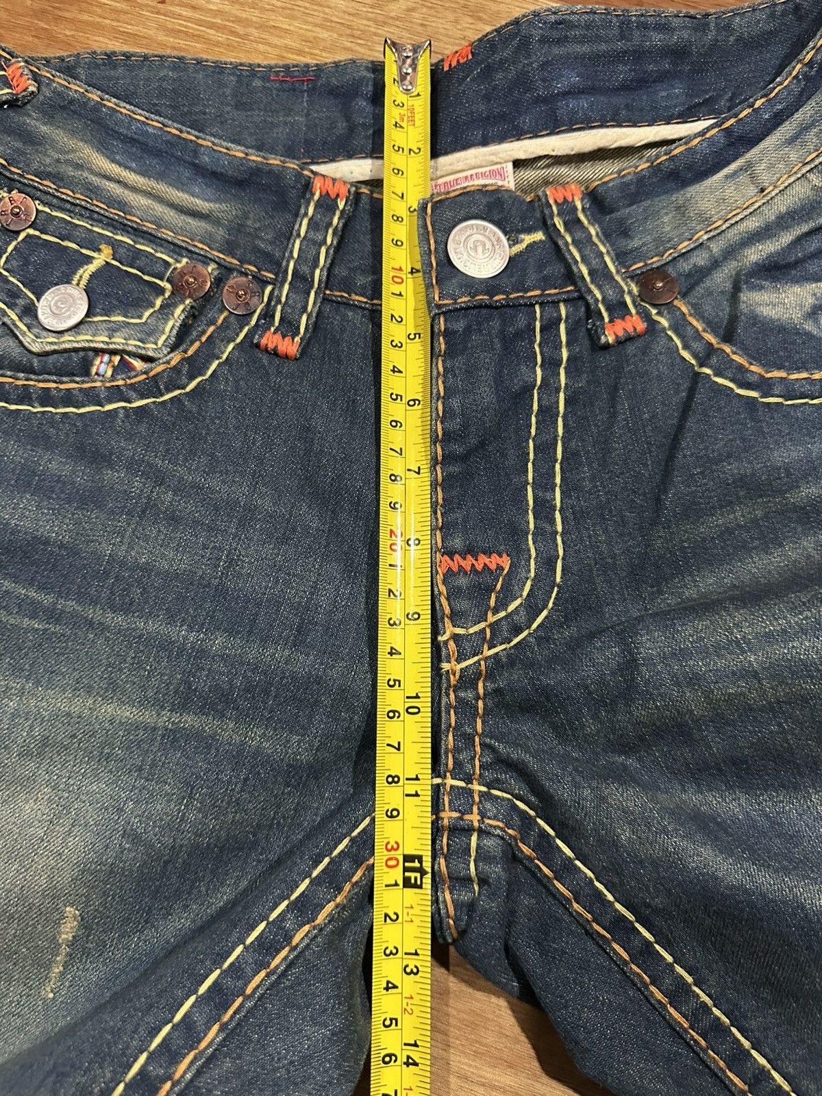 True Religion Rainbow Joey True Religion flared Jeans Size 30" / US 8 / IT 44 - 11 Thumbnail