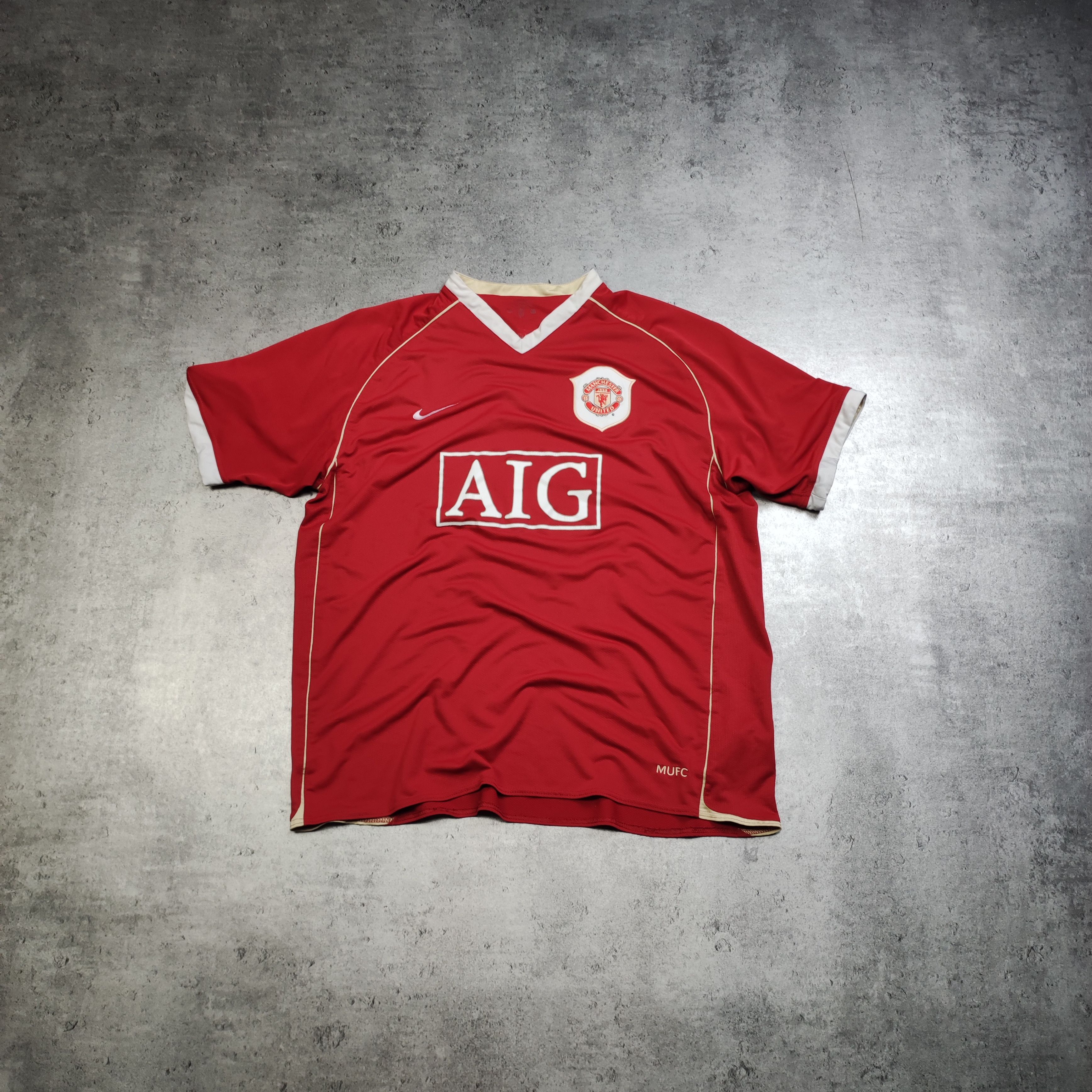 Nike RARE Nike x Football Manchester United Home 2006 Jersey Size US L / EU 52-54 / 3 - 1 Thumbnail