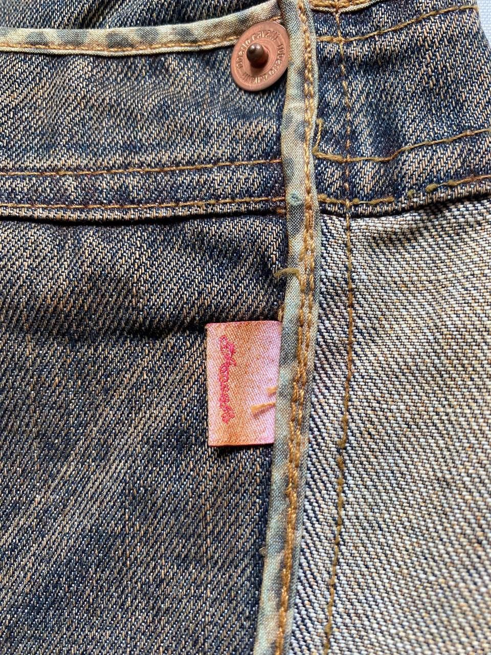 Designer × Roberto Cavalli × Vintage Roberto Cavalli Angels Women’s Y2K brand new Denim Jeans Size 28" / US 6 / IT 42 - 12 Thumbnail